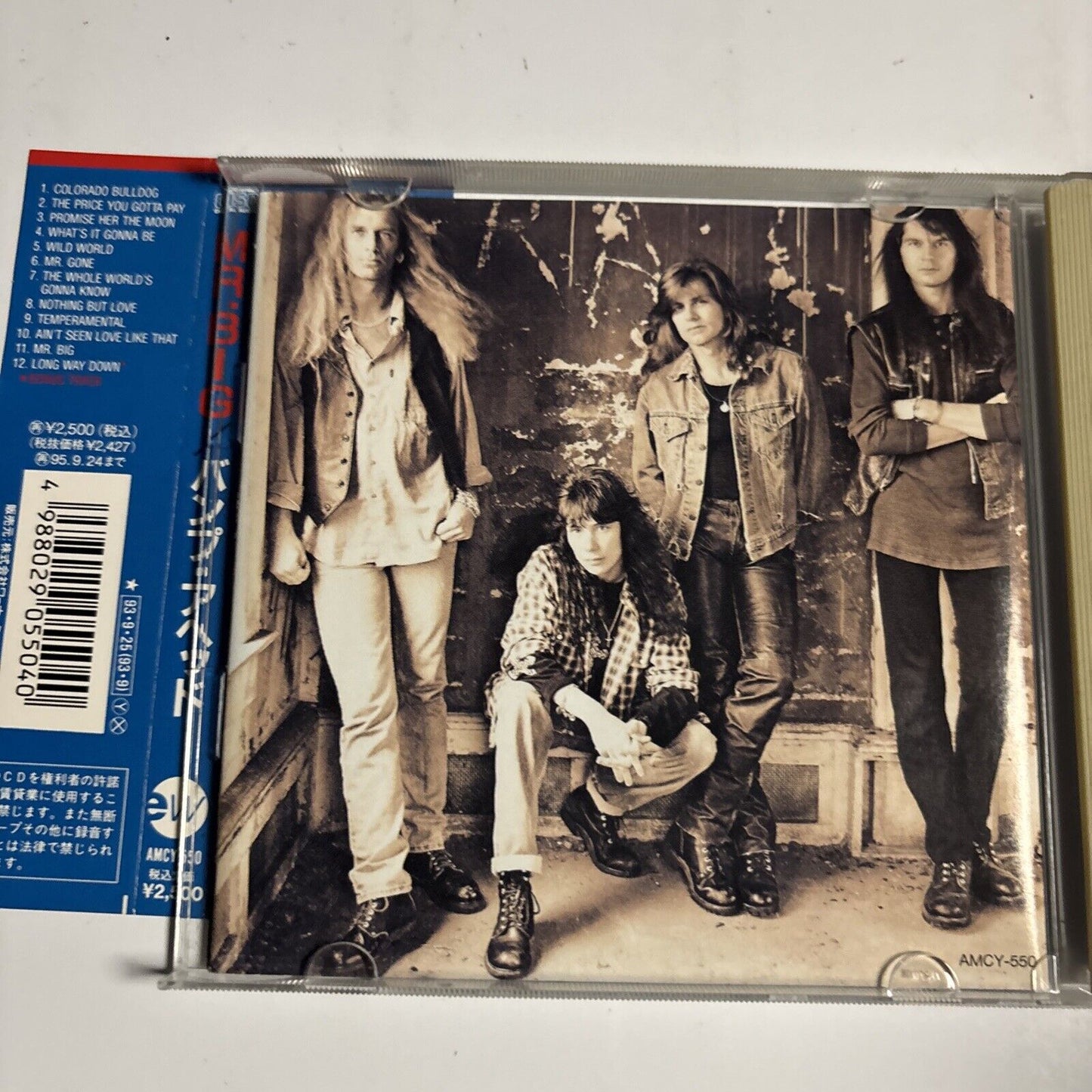 Mr. Big – Bump Ahead (CD, 1993) Japan amcy-550 obi