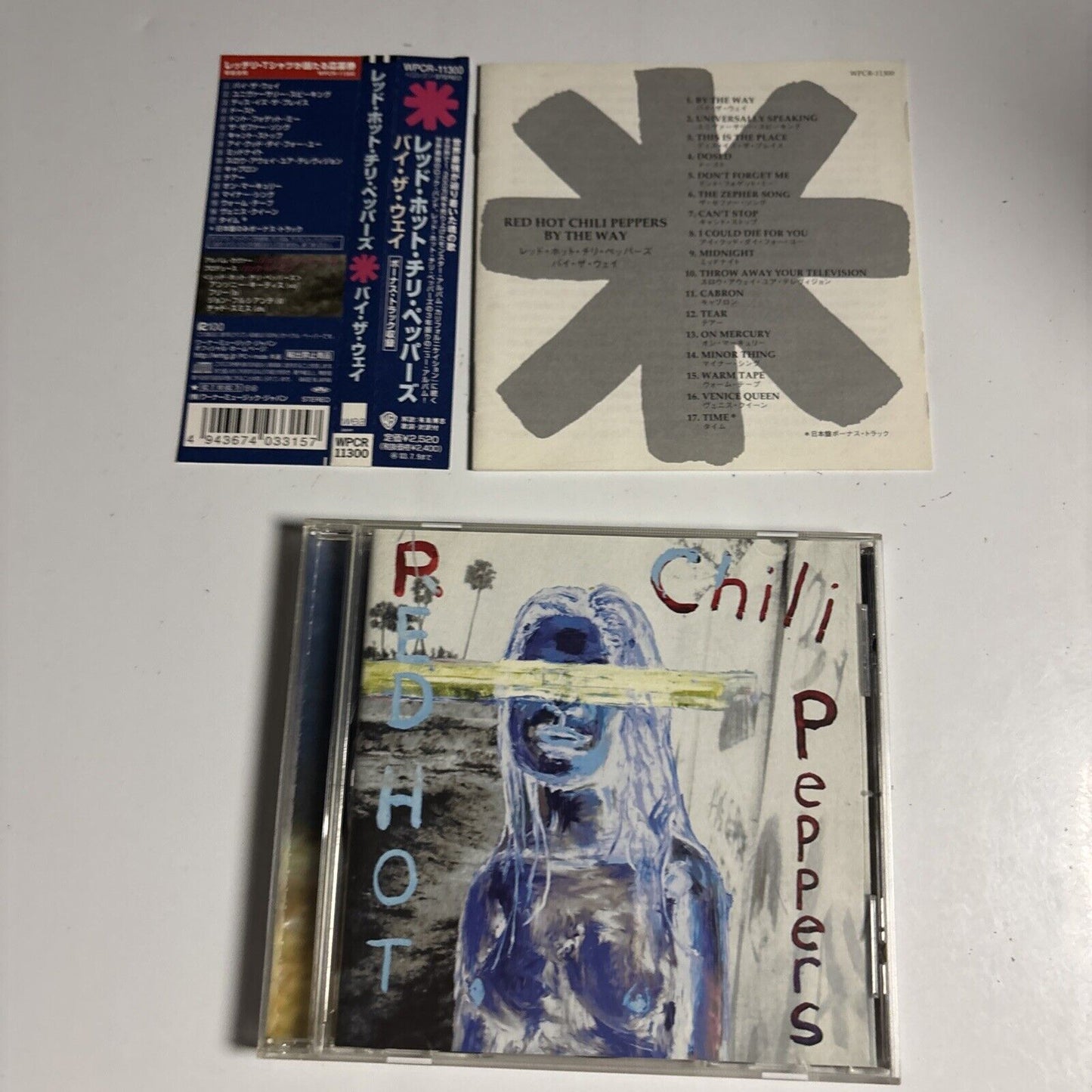 Red Hot Chili Peppers – By The Way (CD, 2002) wpcr-11300 obi, Japan Bonus Track