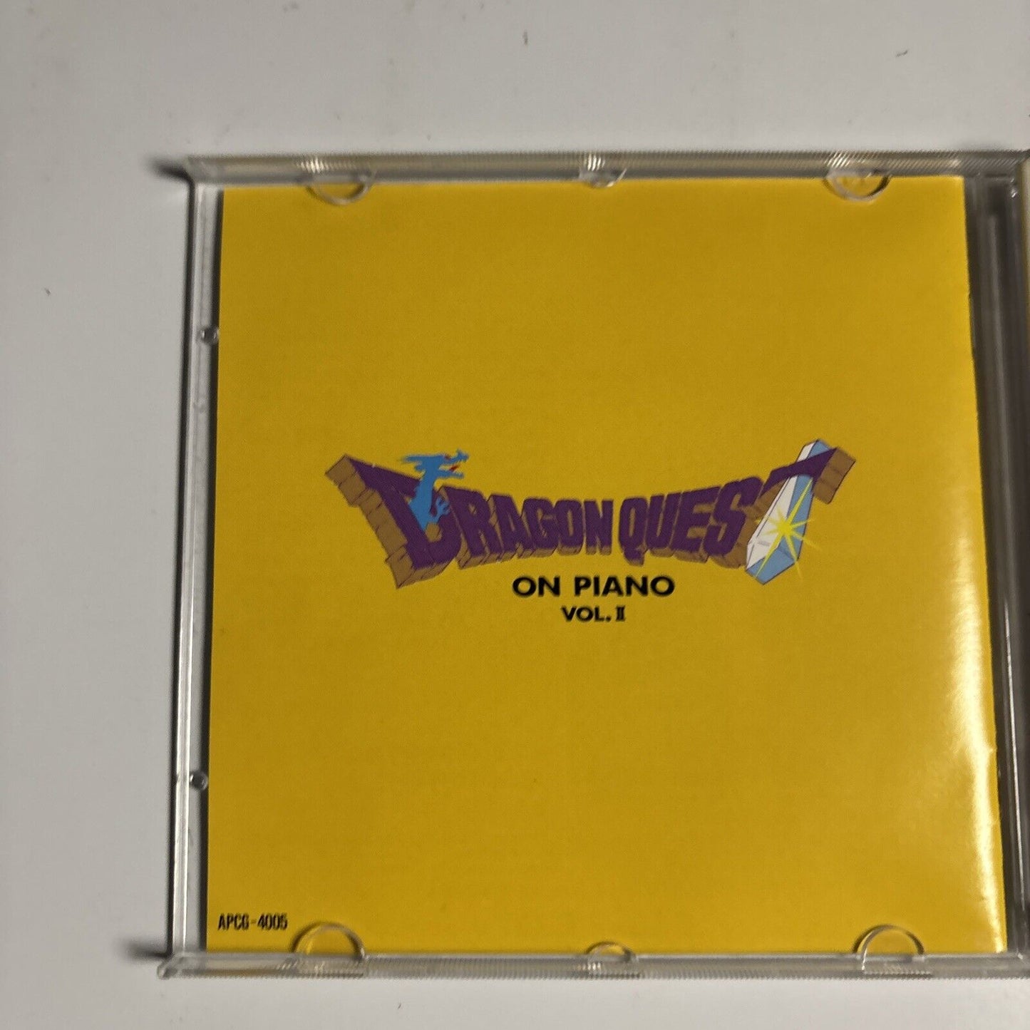Koichi Sugiyama – Dragon Quest on Piano Vol. II (CD, 1990) Japan apcg-4005