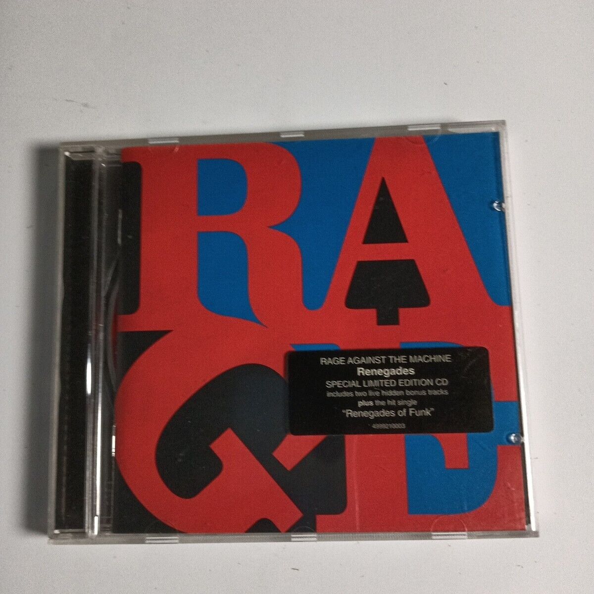 Rage Against The Machine – Renegades (CD, 2000) 499921 9
