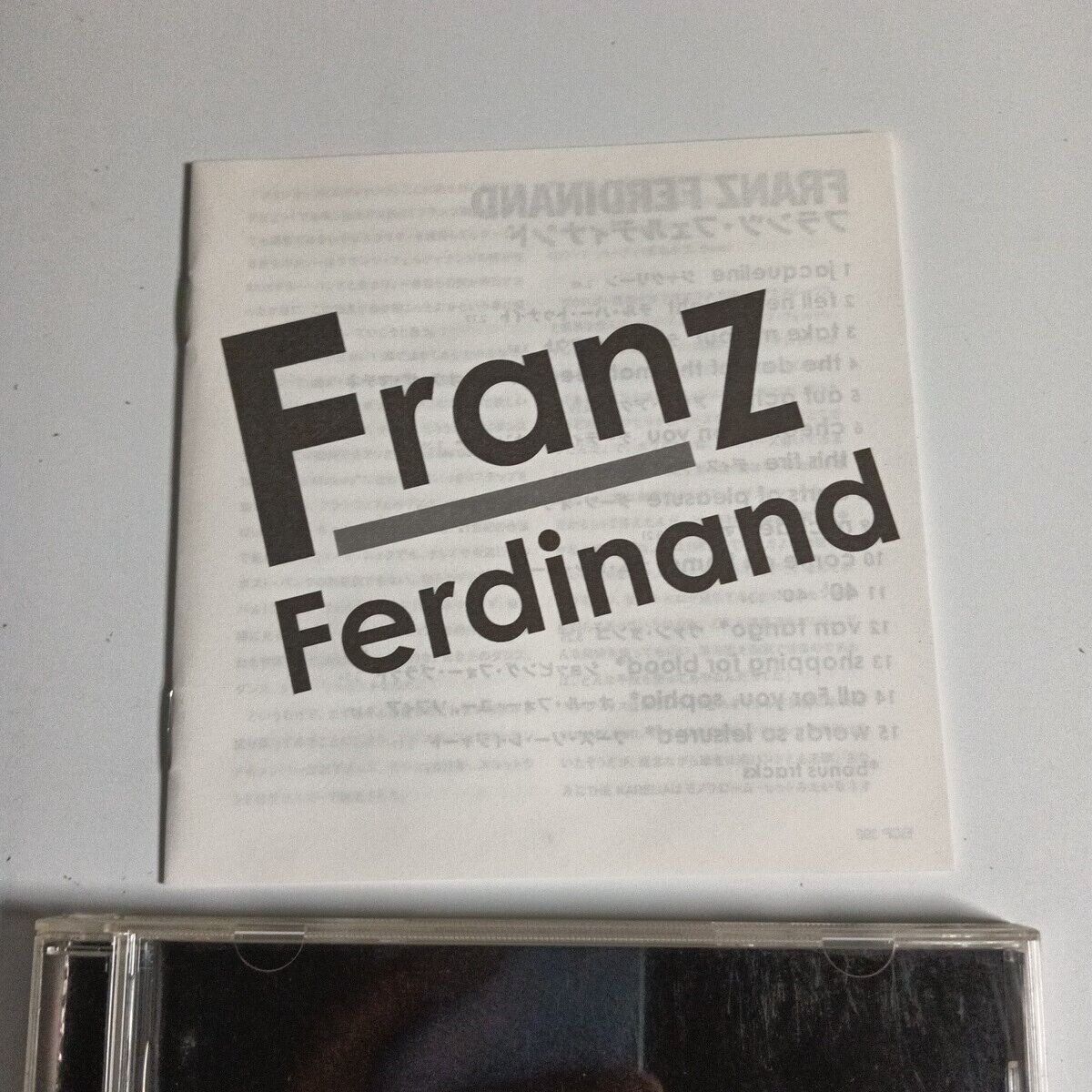 Franz Ferdinand – Franz Ferdinand (CD, 2004) eicp-392 Japan Bonus Track