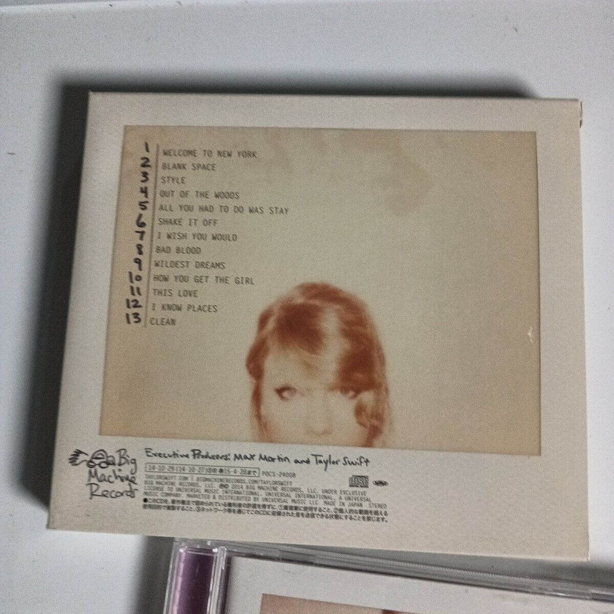 Taylor Swift – 1989 (2014, Slipcase, CD) pocs-24008 Japan Photos, Slipcase