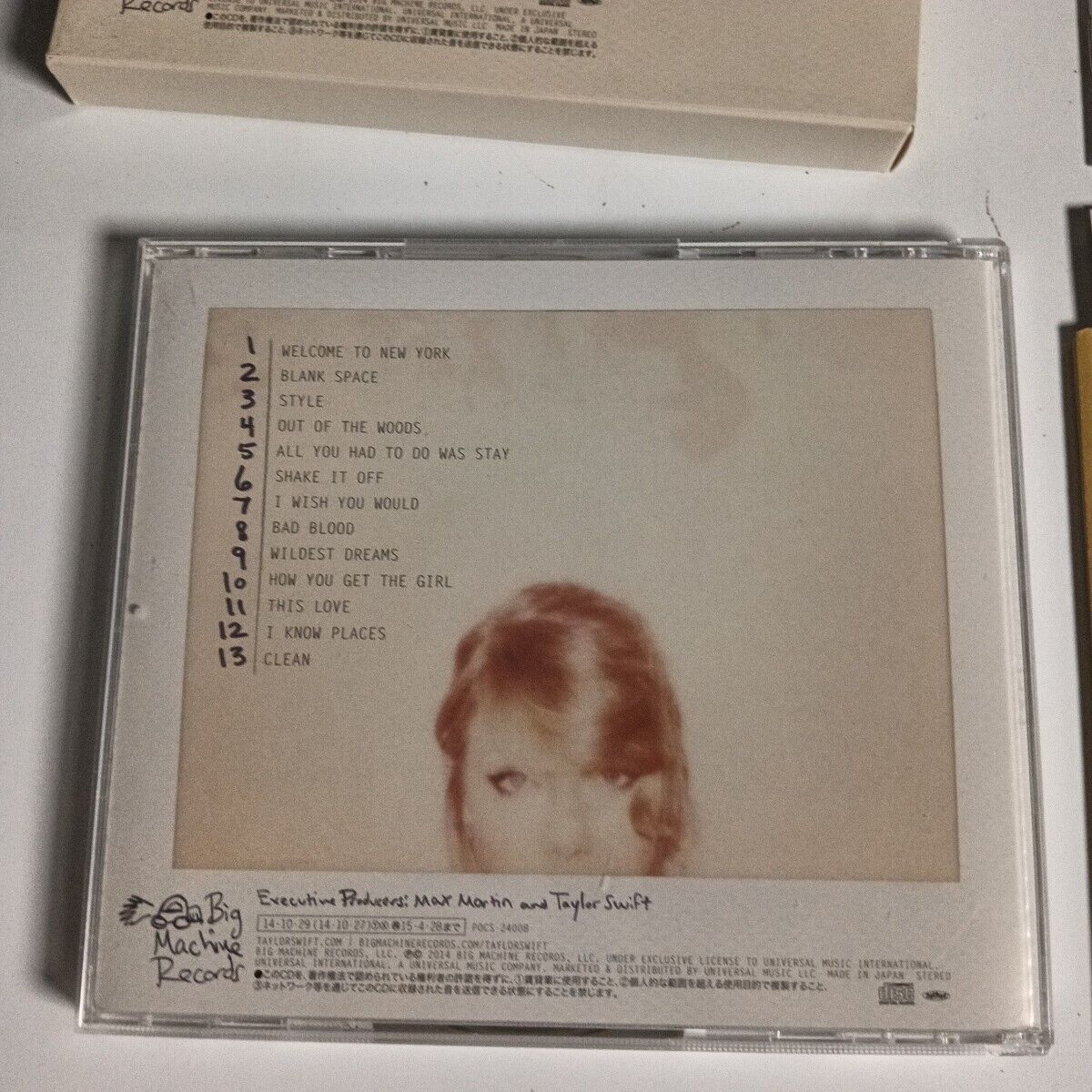 Taylor Swift – 1989 (2014, Slipcase, CD) pocs-24008 Japan Photos, Slipcase