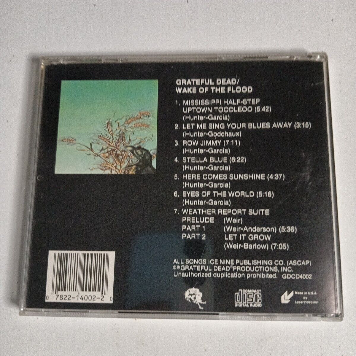 Grateful Dead – Wake Of The Flood (CD, 1987) GDCD4002