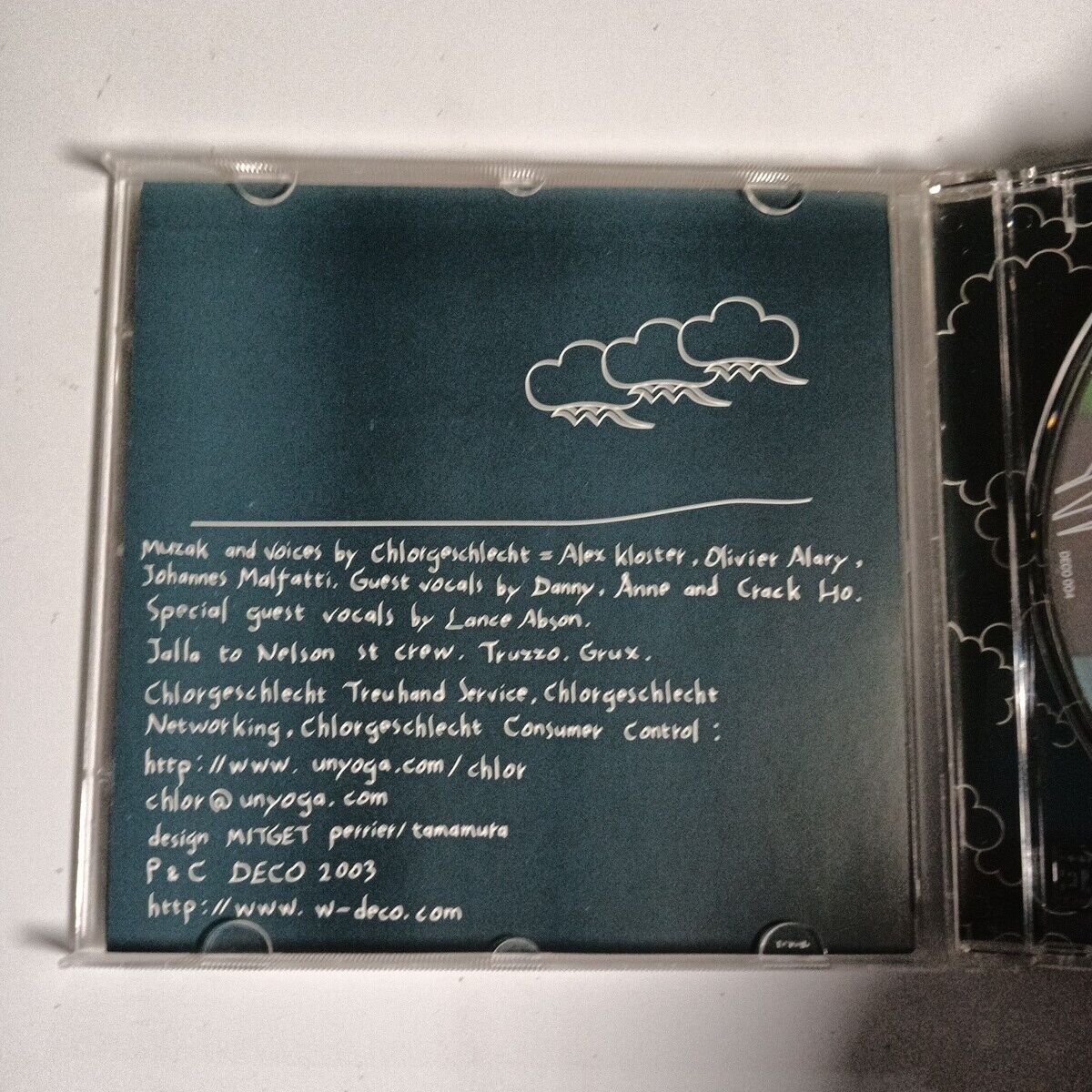Chlorgeschlecht – Unyoga (CD, 2003) deco-004