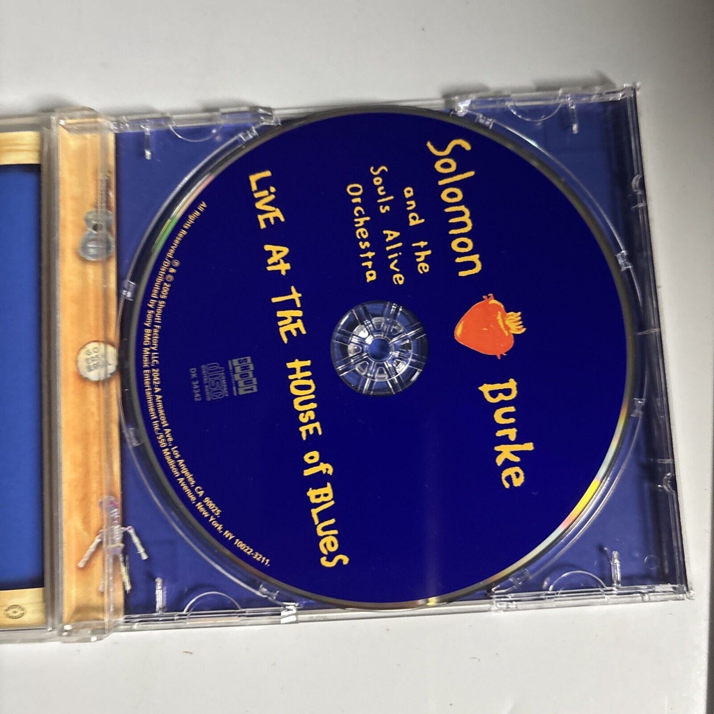 Solomon Burke & The Souls Alive Orchestra – Live At The House Of Blues (CD 2005)