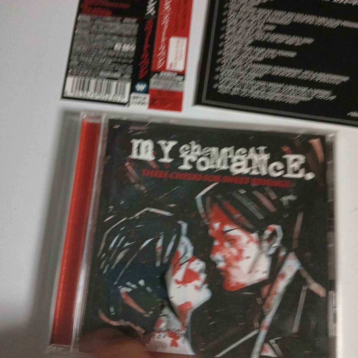 My Chemical Romance – Three Cheers For Sweet Revenge (CD, 2004) wpcr-11890 obi