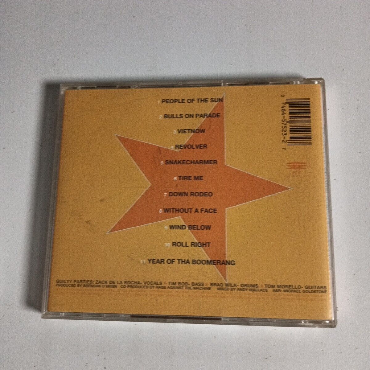 Rage Against The Machine – Evil Empire (CD, 1996) EK 57523