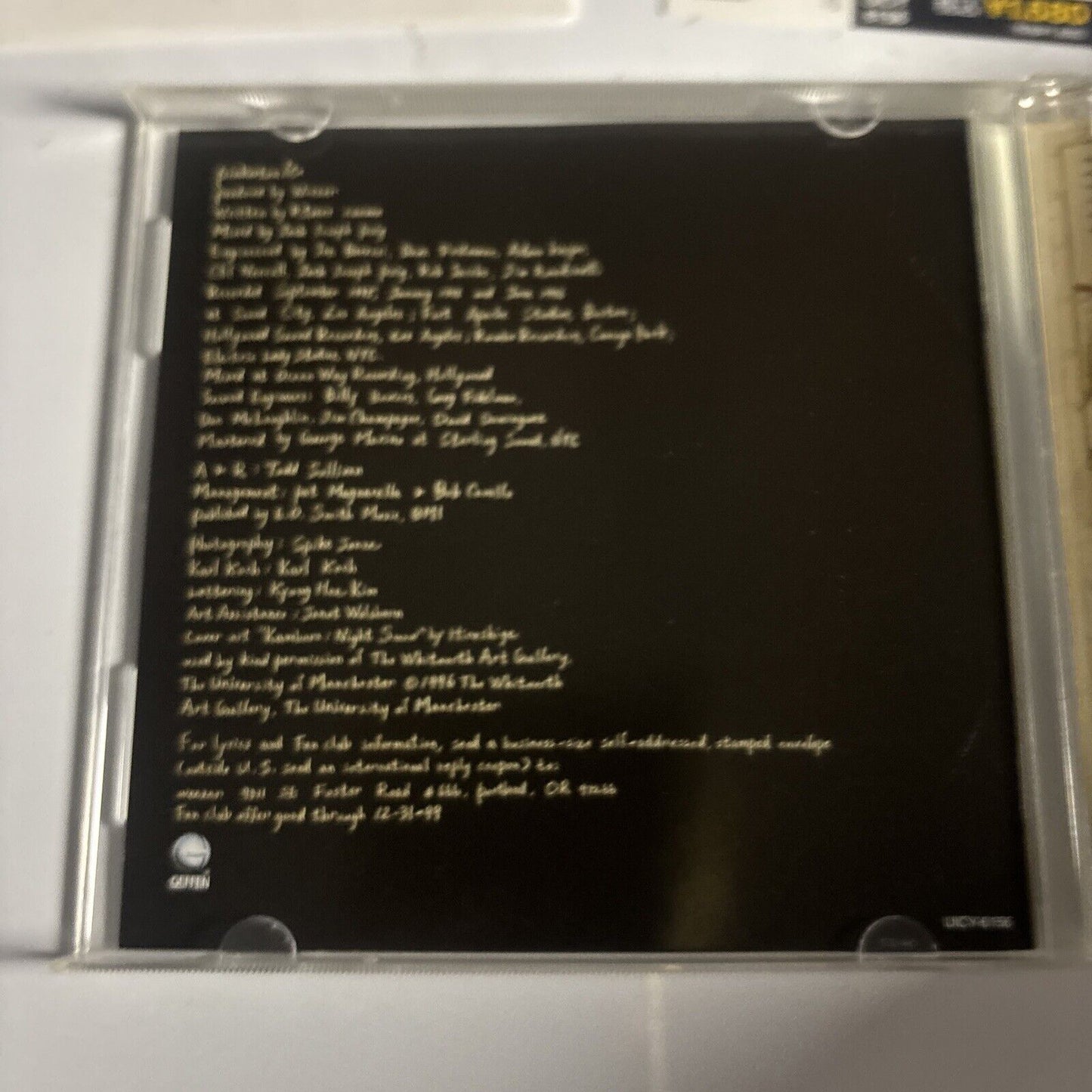Weezer – Pinkerton (CD, 2006) uicy-6156 Japan obi