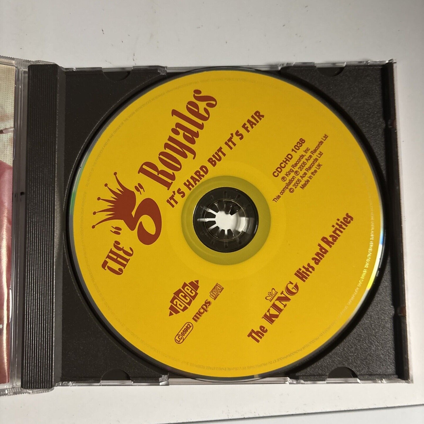 The "5" Royales – It's Hard But It's Fair, The King Hits And Rarities (CD, 2005)