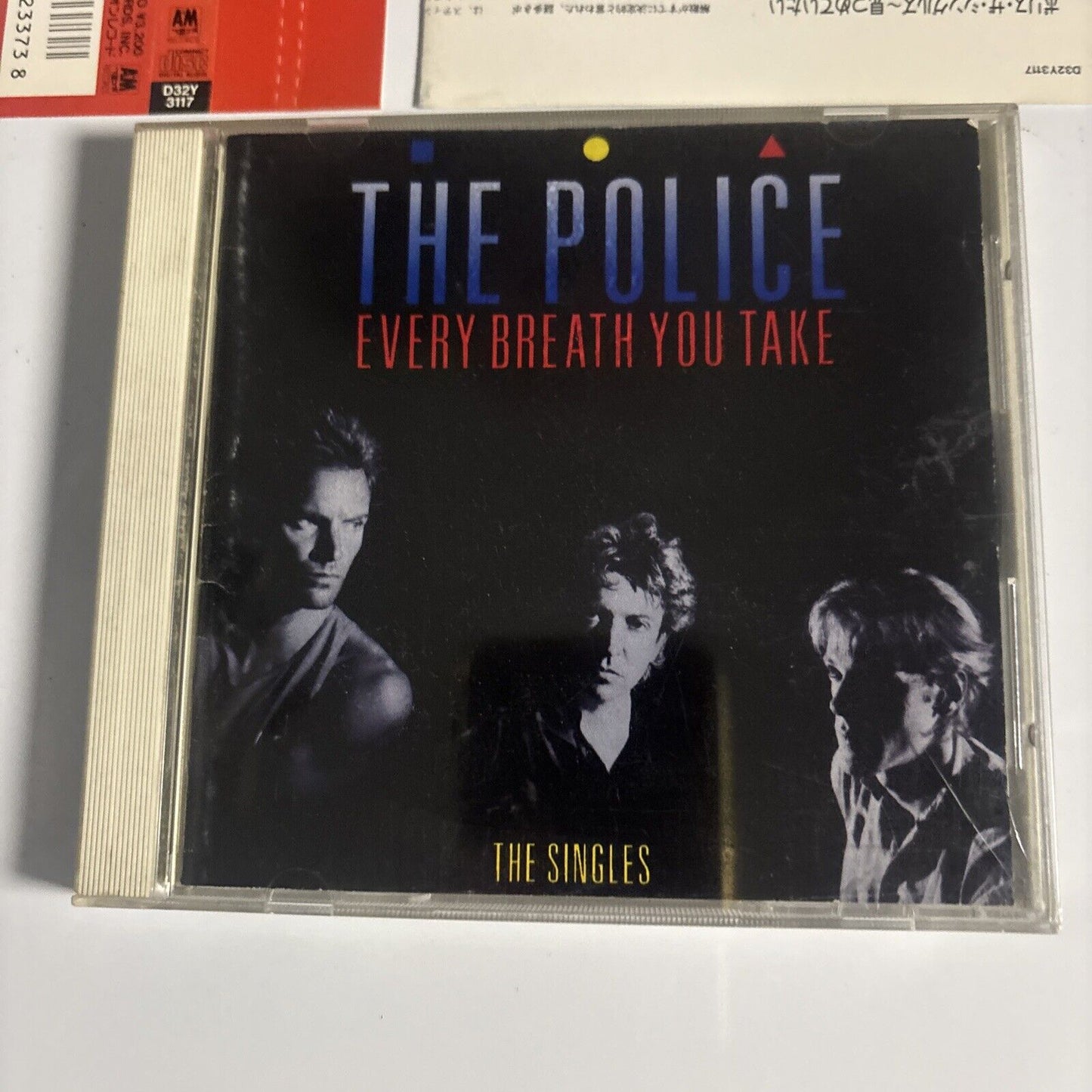 The Police – Every Breath You Take (The Singles) (CD, 1986) d32y-3117 Japan obi