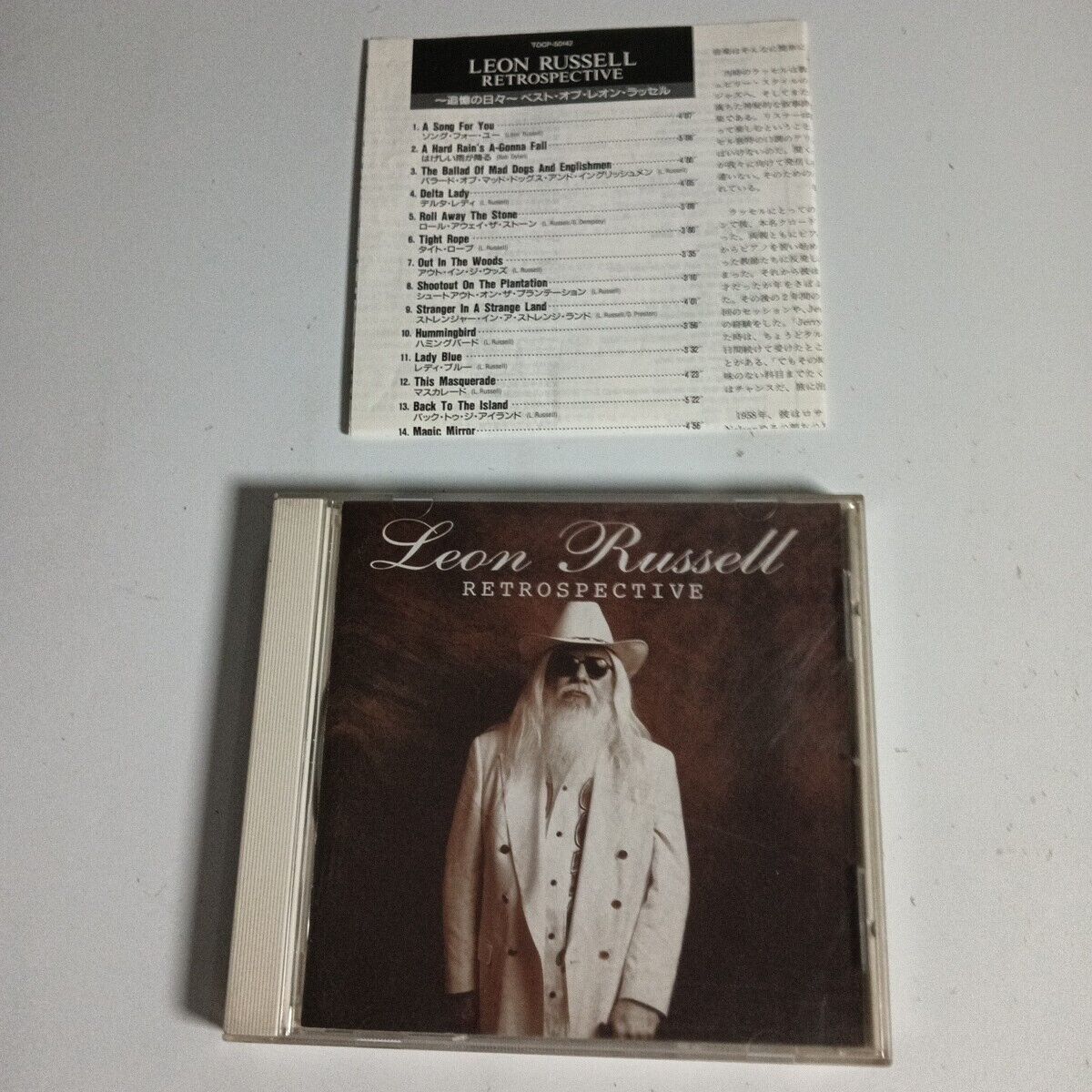 Leon Russell – Retrospective (CD, 1998) tocp-50142 Japan