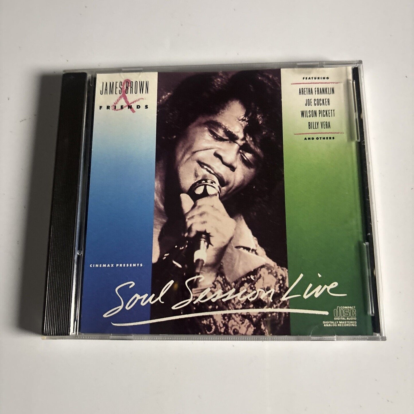 James Brown & Friends - Soul Session Live (CD, 1990) 5214-2-SB