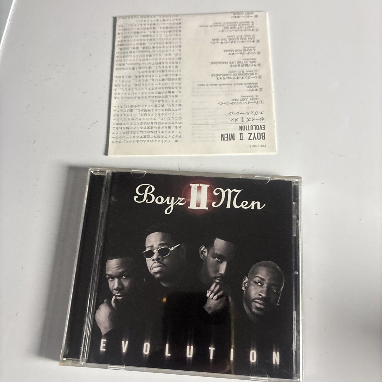 Boyz II Men – Evolution (CD, 1997) poct-9015 Japan