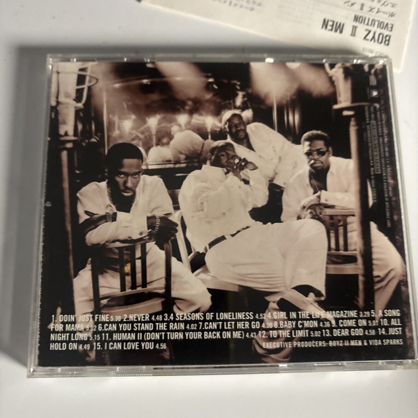 Boyz II Men – Evolution (CD, 1997) poct-9015 Japan