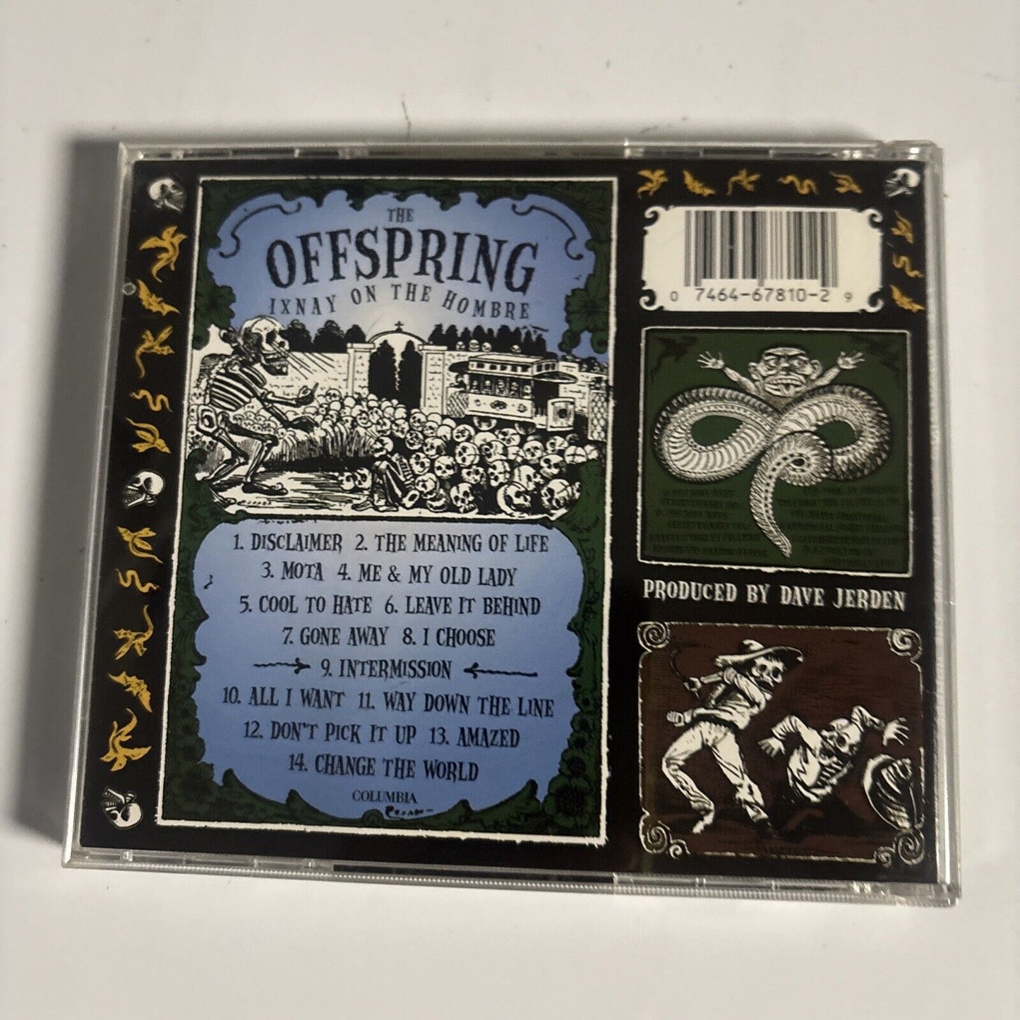 The Offspring – Ixnay On The Hombre (CD, 1996) CK 67810