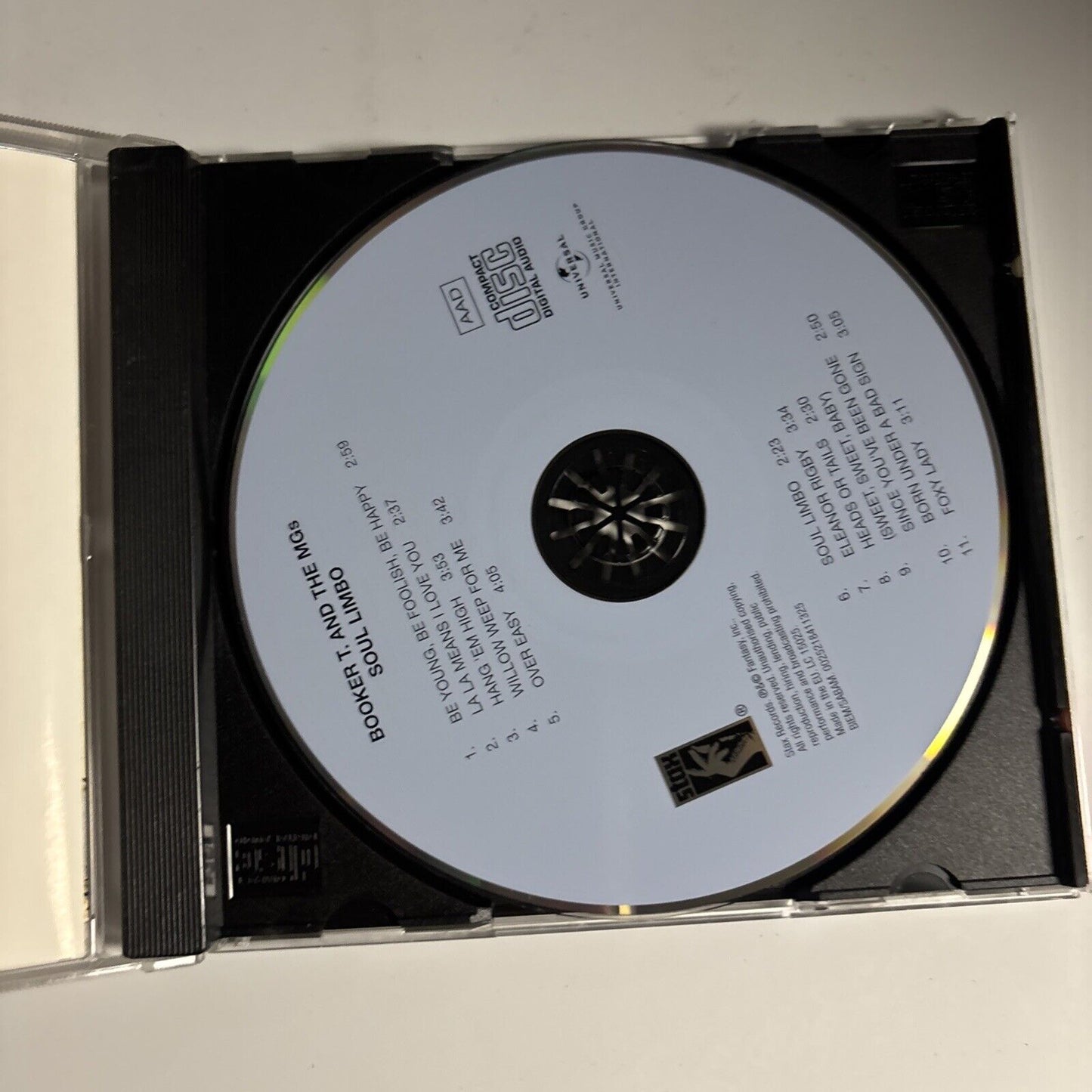 Booker T & The MG's – Soul Limbo (CD, 2006)