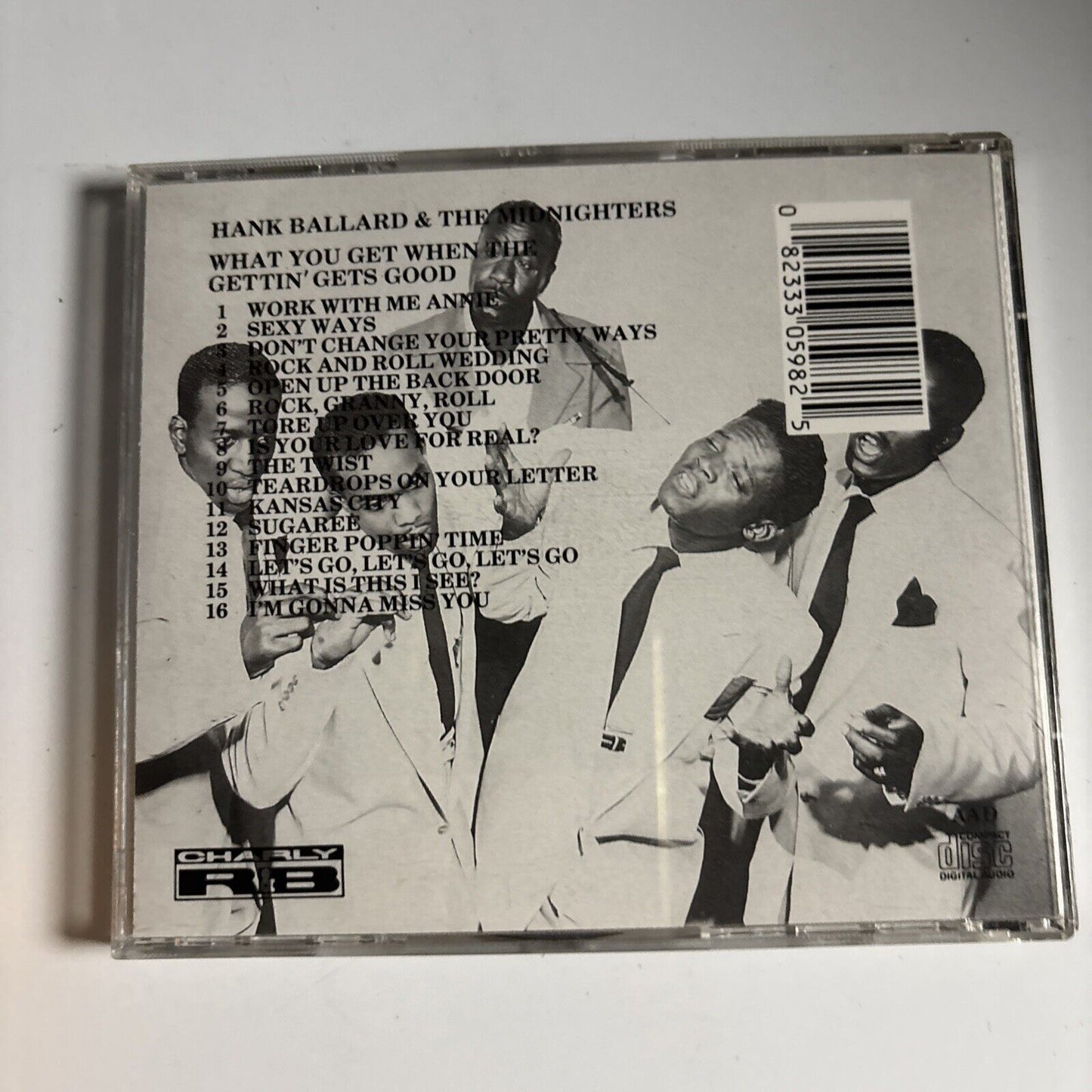 Hank Ballard & The Midnighters – What You Get When The Gettin Get Good (CD 1986)