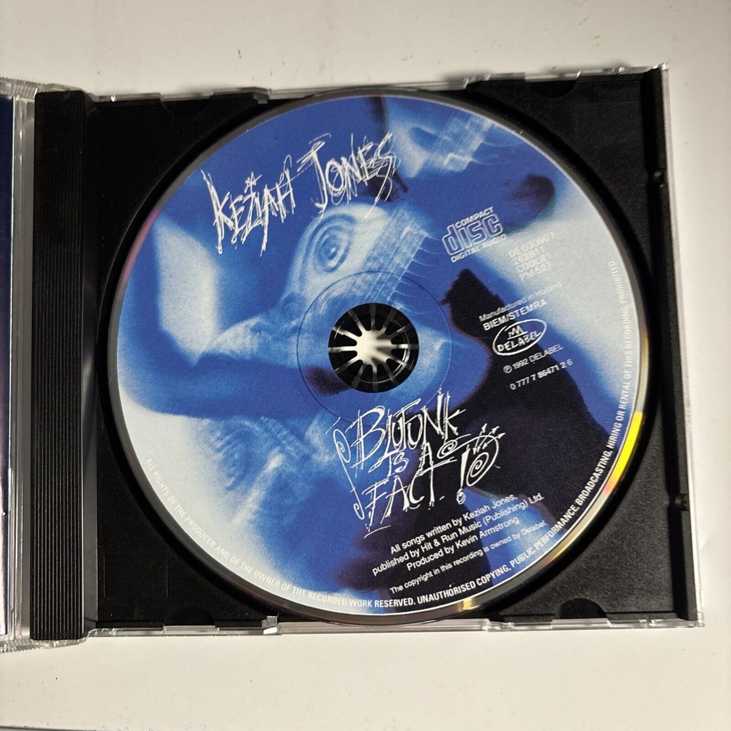 Keziah Jones – Blufunk Is A Fact! (CD, 1992) Japan