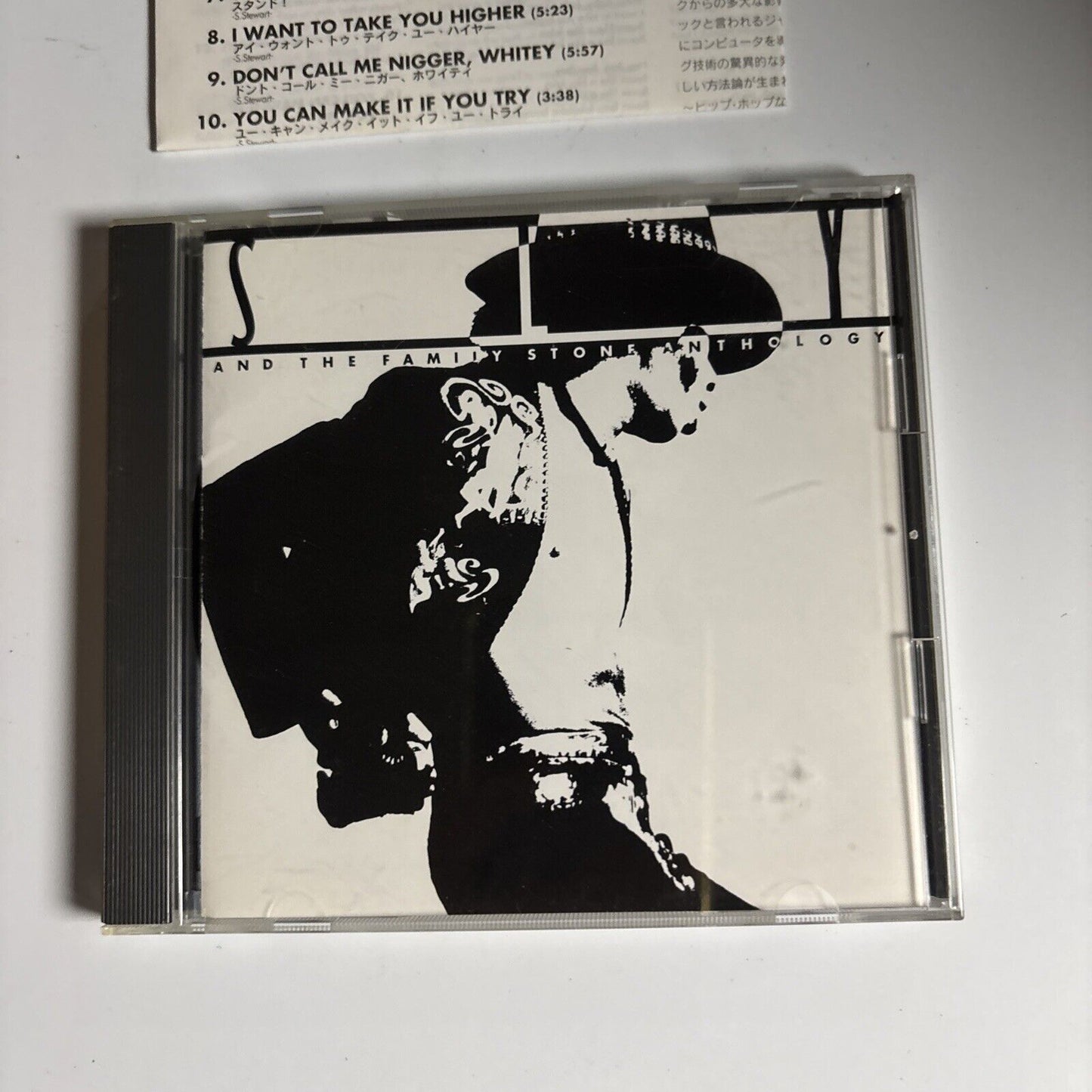 Sly And The Family Stone – Anthology (CD, 1997) esca-7633 Japan