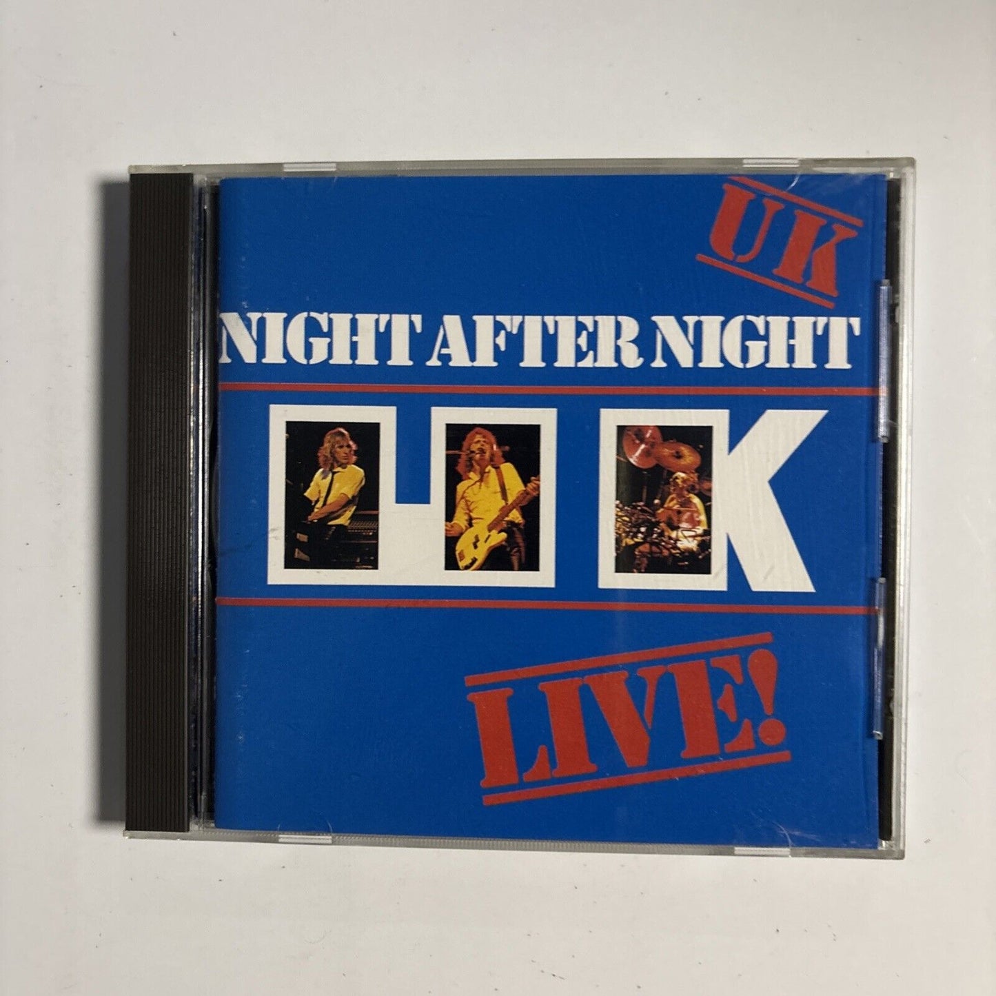U. K. – Night After Night (CD, 1988) vjd-28050 Japan