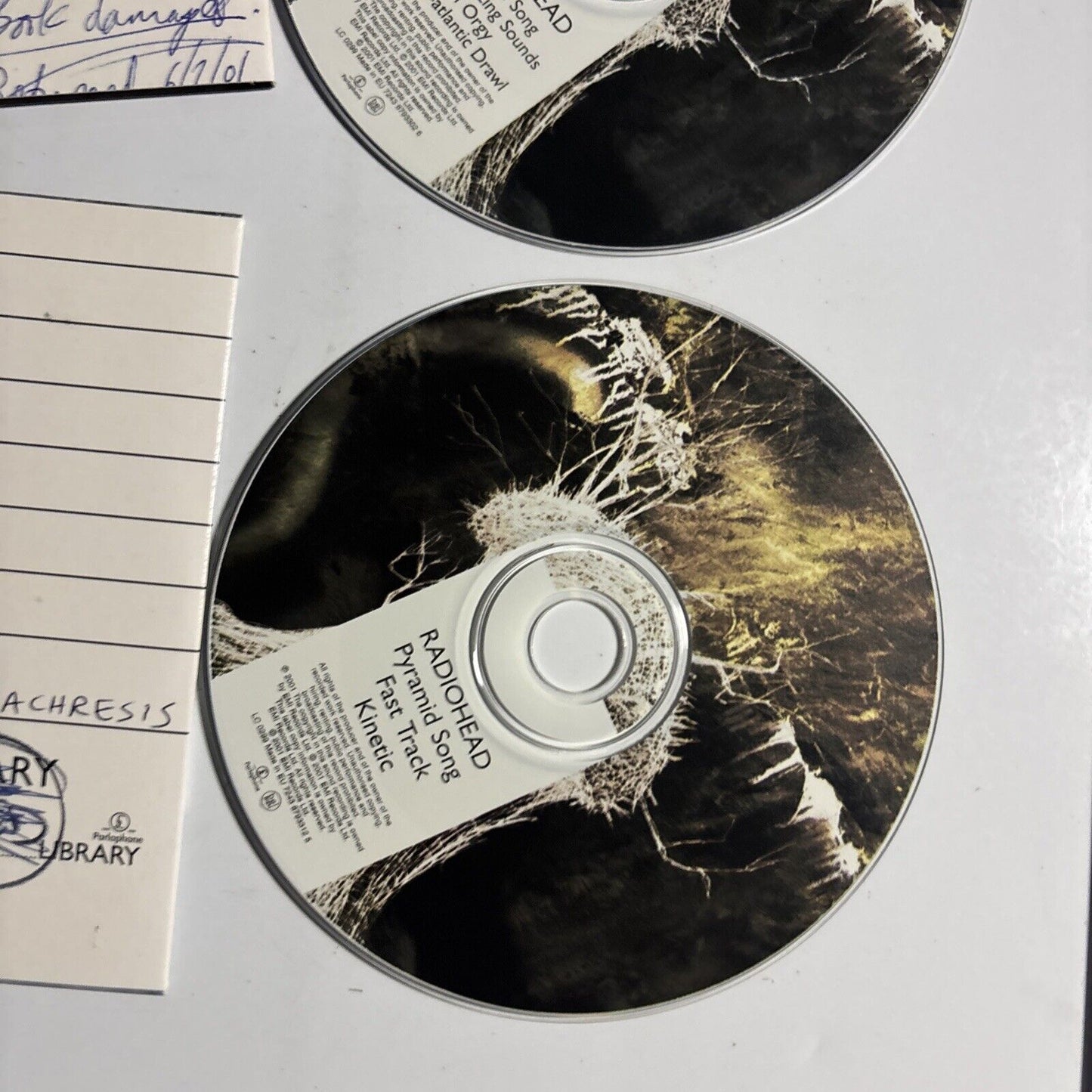 Radiohead – Pyramid Song (2001, CD1 + CD 2, CD, 2-Disc)