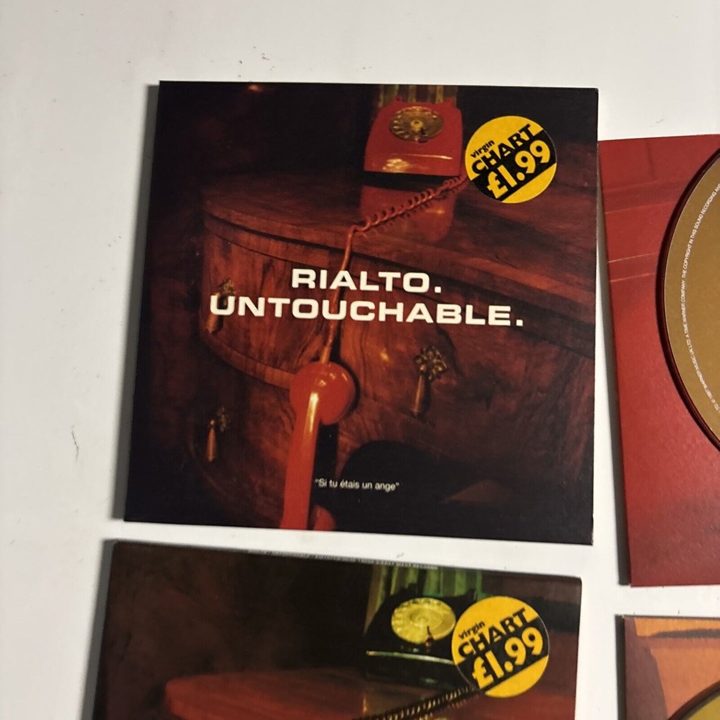 Rialto – Untouchable (1998, CD1 + CD2, CD) EW107CD2 EW107CD