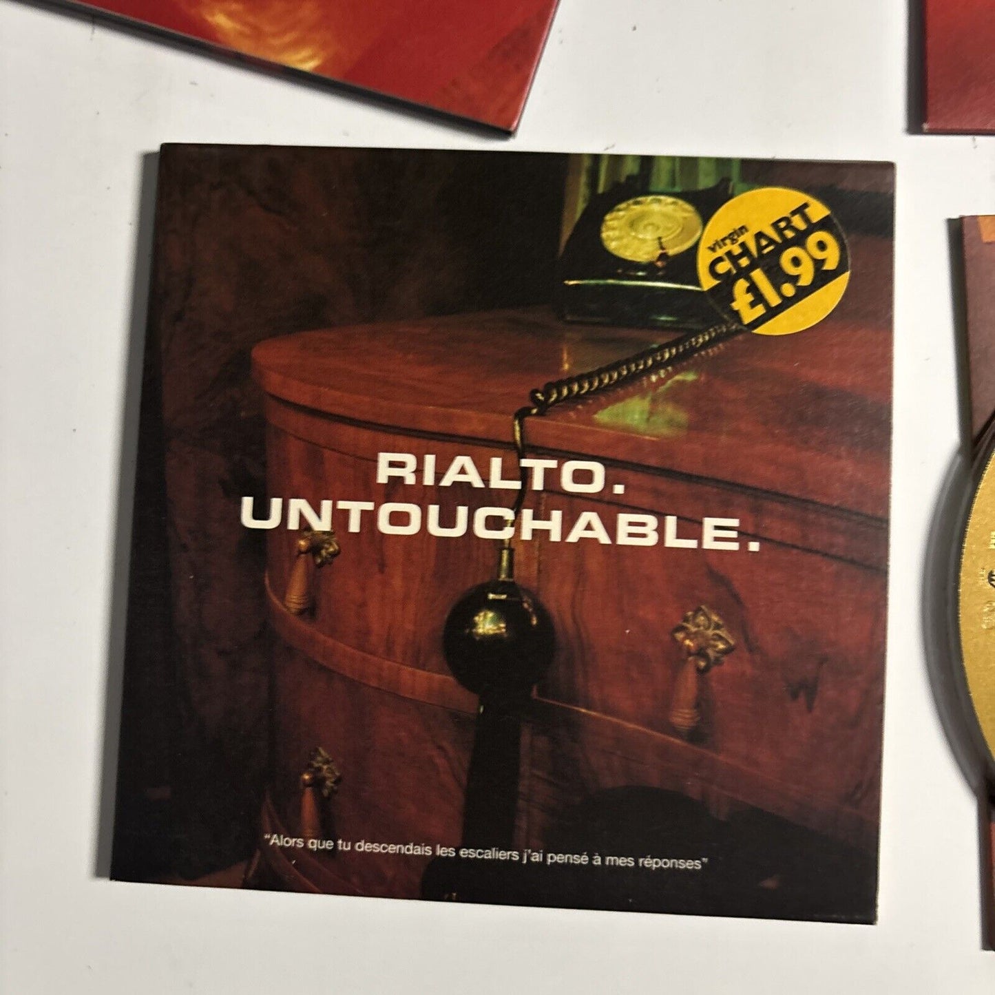 Rialto – Untouchable (1998, CD1 + CD2, CD) EW107CD2 EW107CD