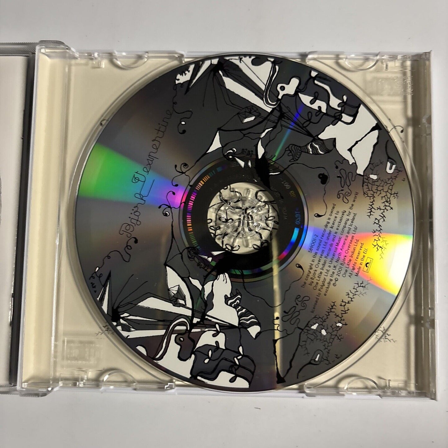 Björk – Vespertine (CD, 2001) 589001-2