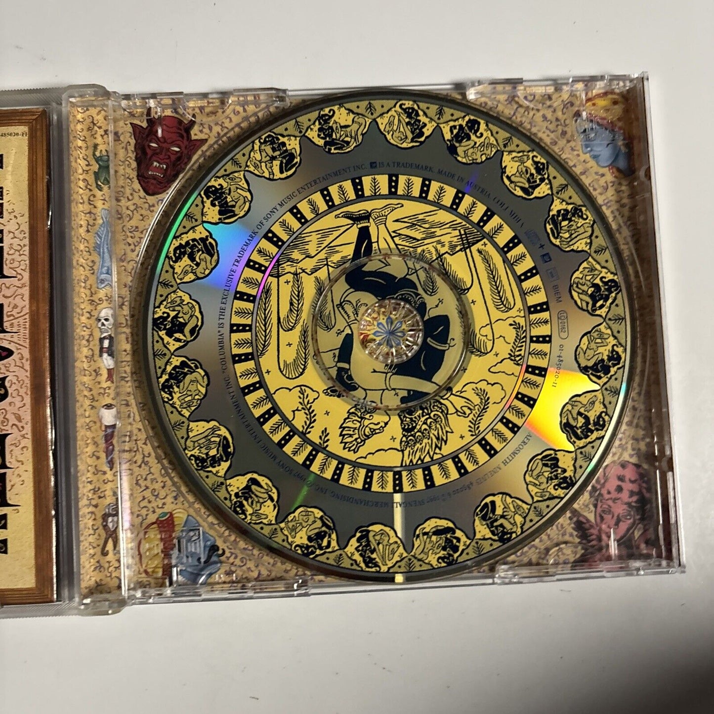 Aerosmith – Nine Lives (CD, 1997) COL 485020 6