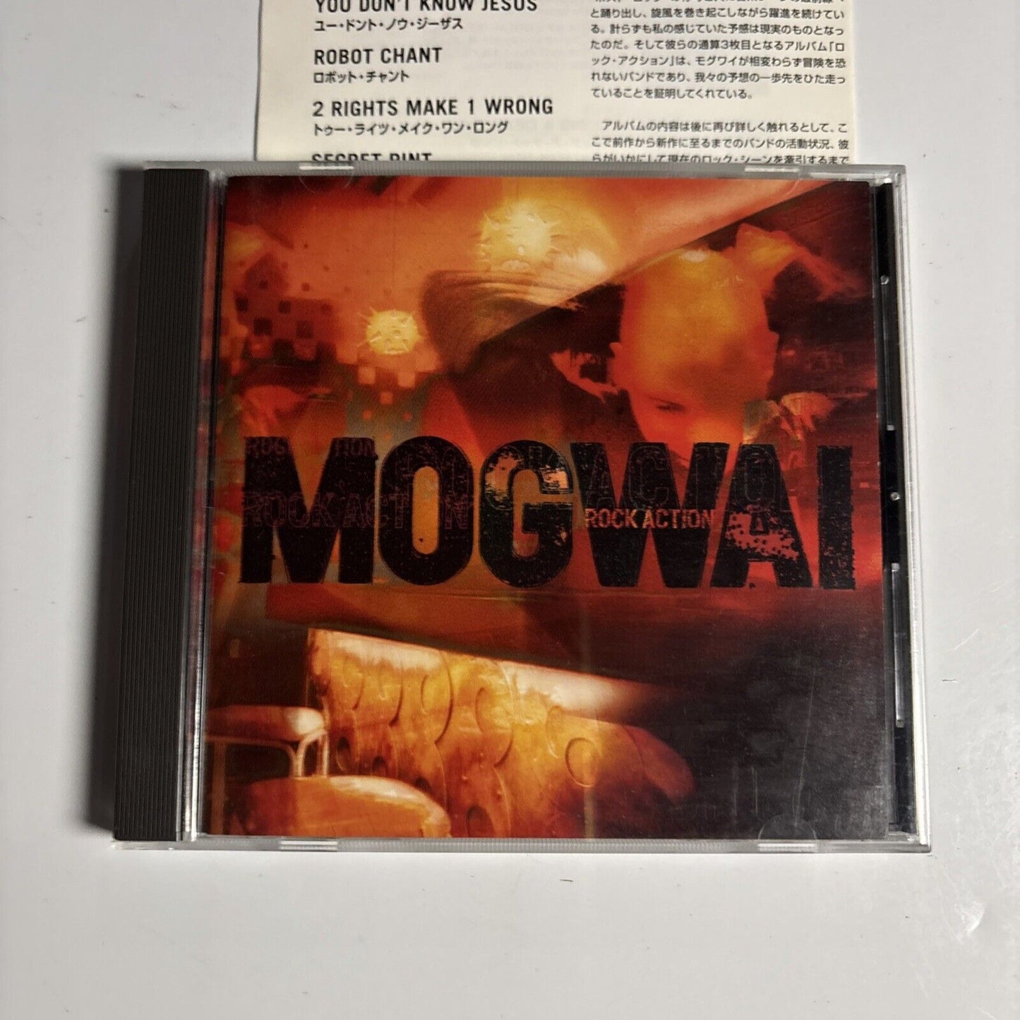 Mogwai – Rock Action (CD, 2001) tfck-87244 Japan