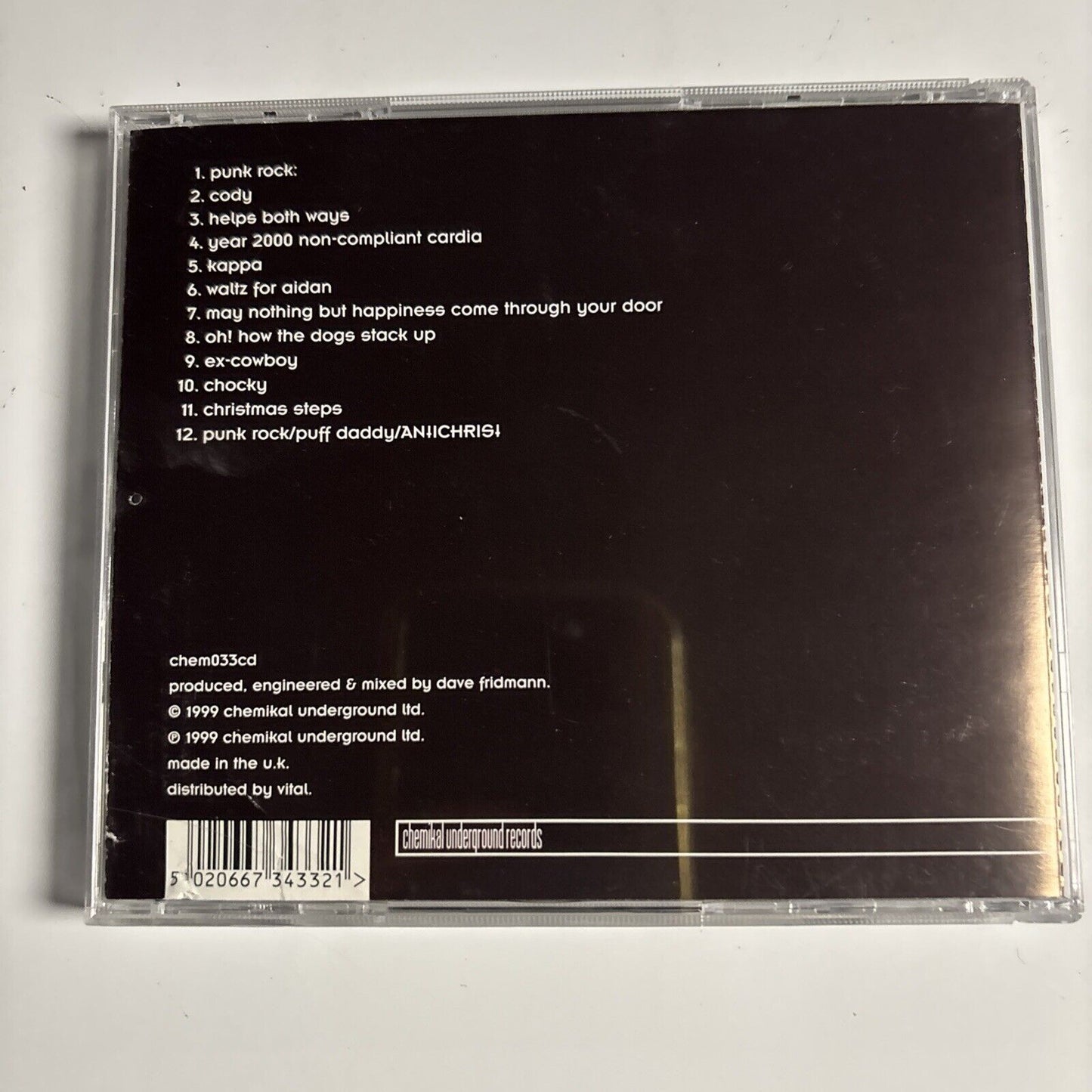 Mogwai – Come On Die Young (CD, 1999) chem033cd