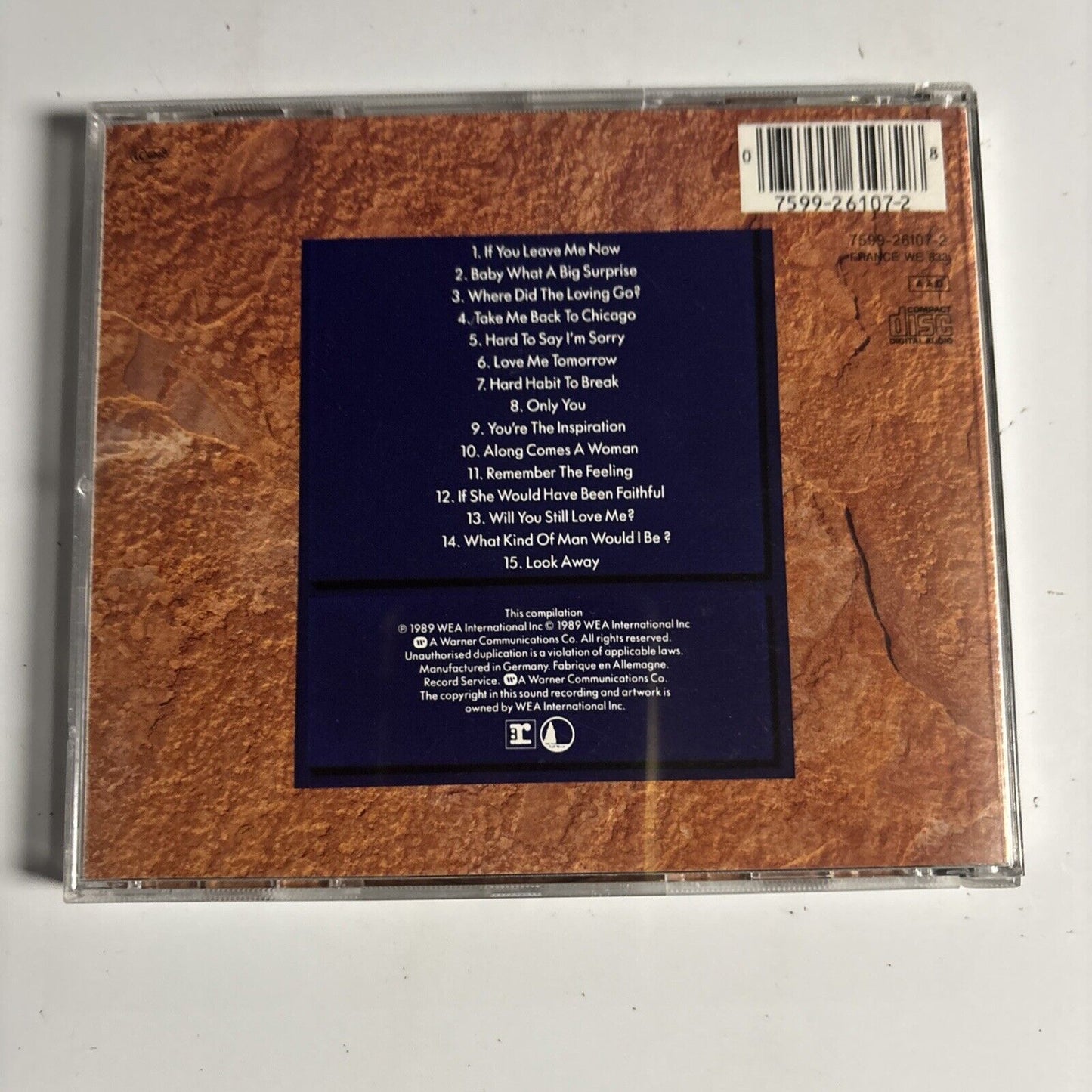 Chicago - The Heart Of Chicago (CD, 1989)