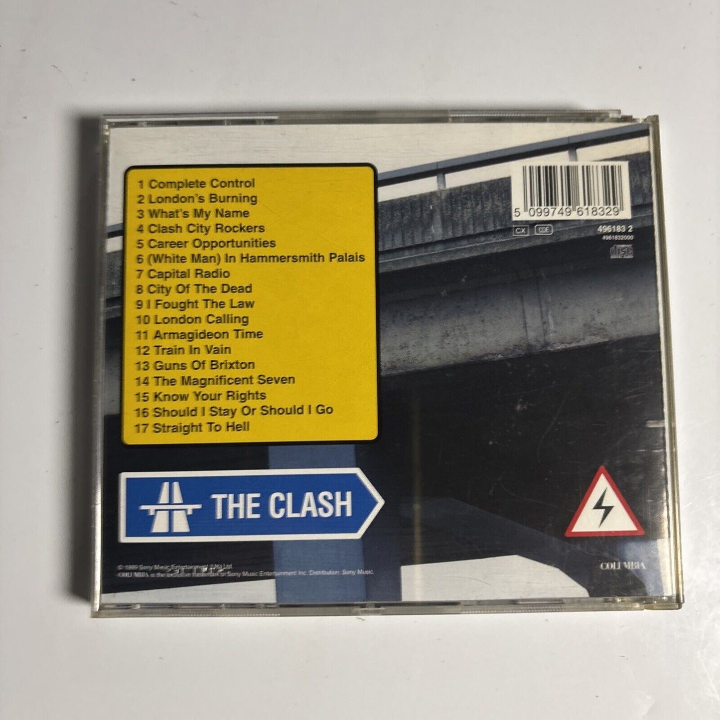 The Clash – From Here To Eternity Live (CD, 1999) 496183 2