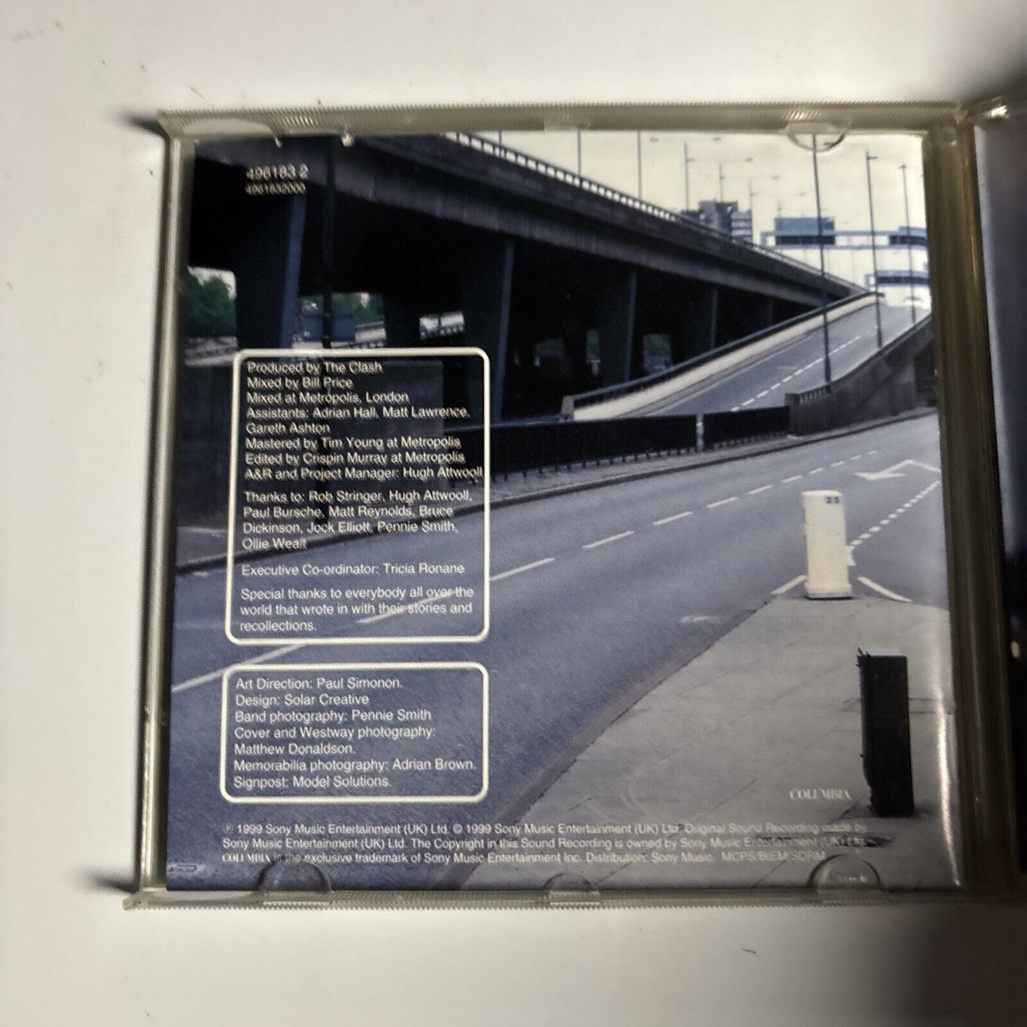 The Clash – From Here To Eternity Live (CD, 1999) 496183 2