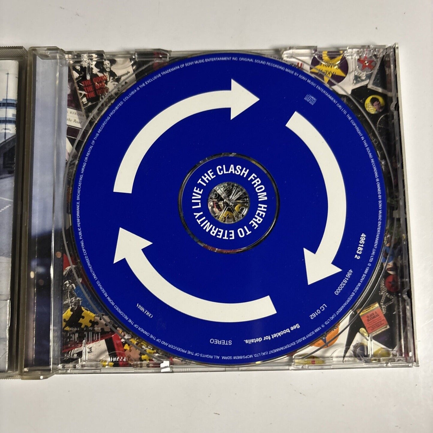 The Clash – From Here To Eternity Live (CD, 1999) 496183 2