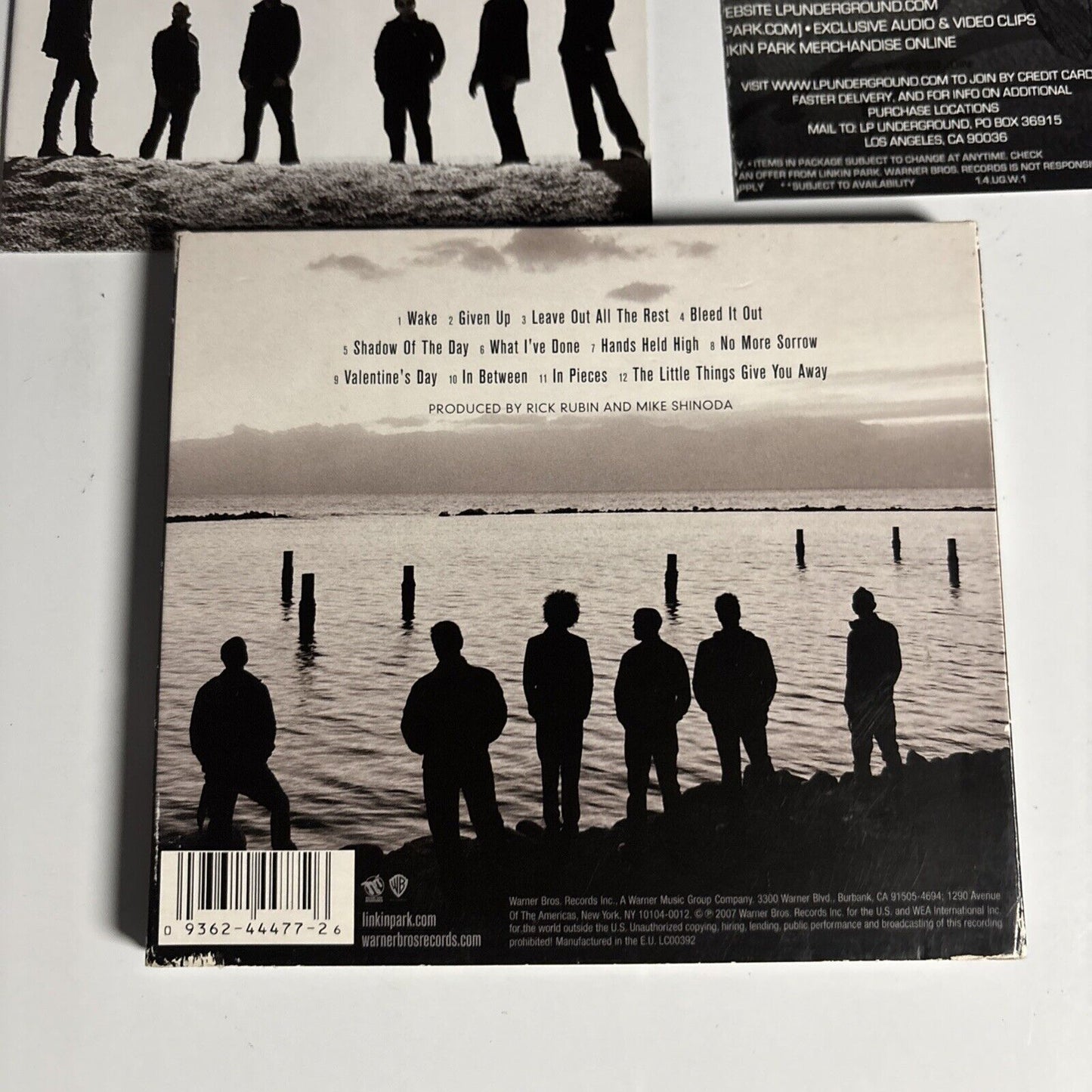 Linkin Park – Minutes To Midnight (2007, Digipak, CD) 44477-2