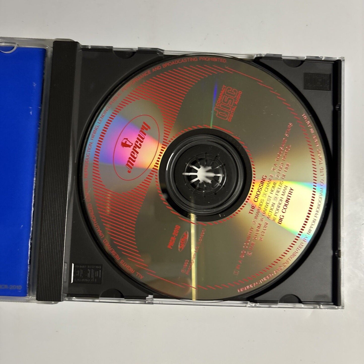 Big Country – The Crossing (1990, Blue Sleeve, CD) phcr-2010 Japan