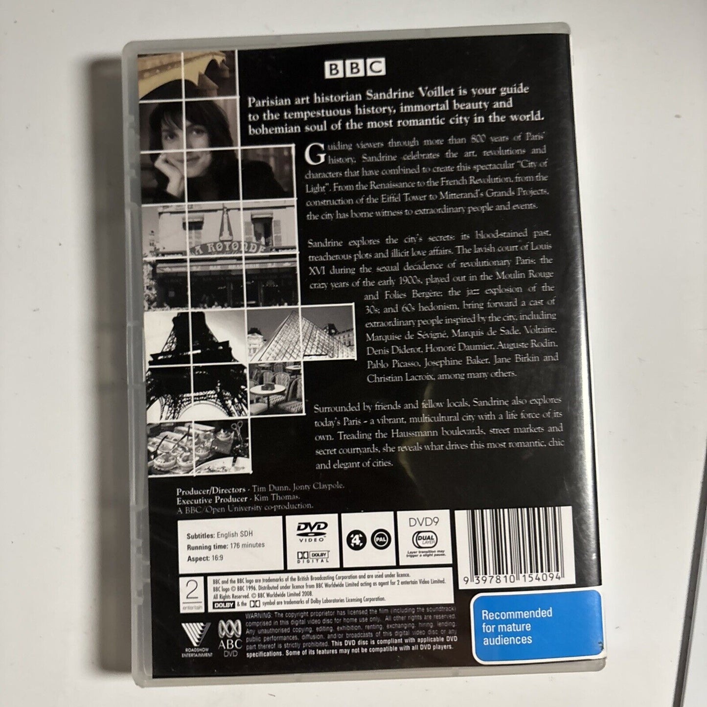 BBC: An Insider's Guide Paris with Sandrine Voillet (DVD, 2007) NEW Region 4