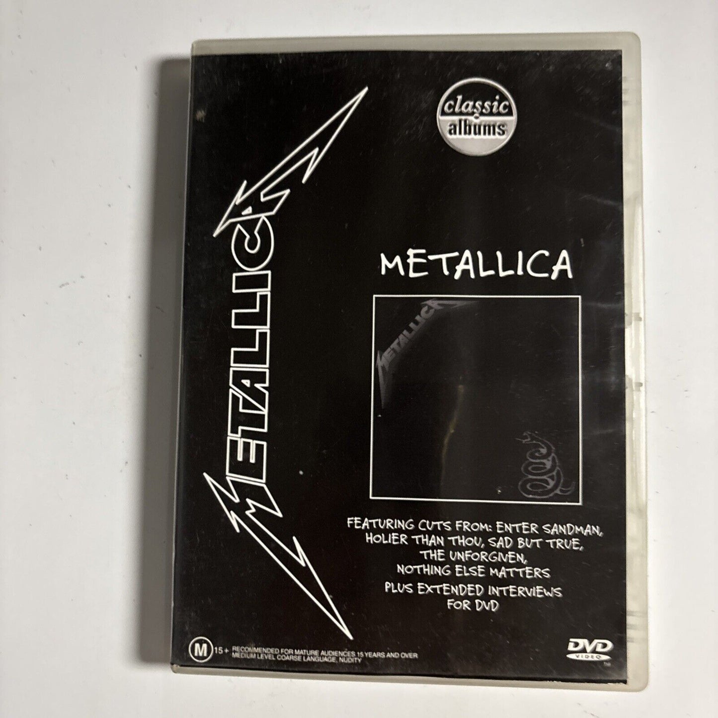 Metallica: The Black Album - Classic Albums (DVD, 2001) All Regions