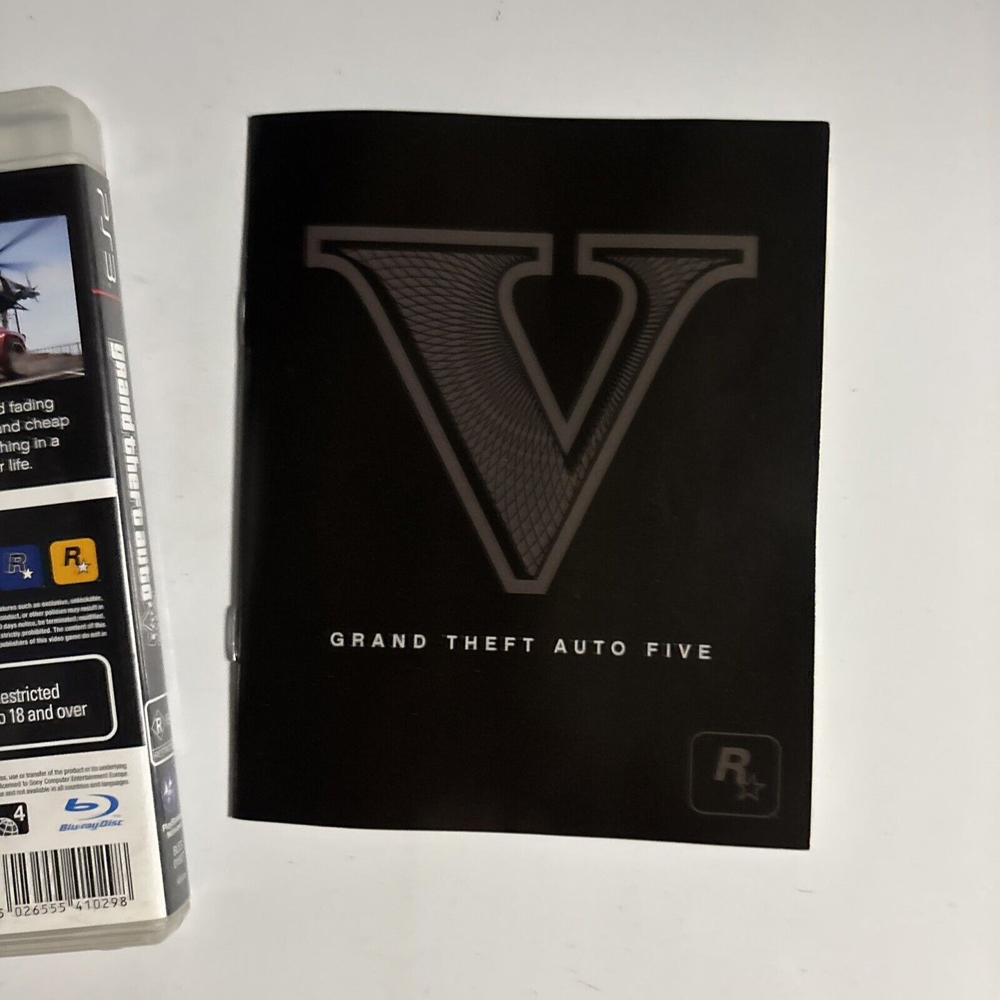 Grand Theft Auto V (Sony PlayStation 3, 2013) Manual