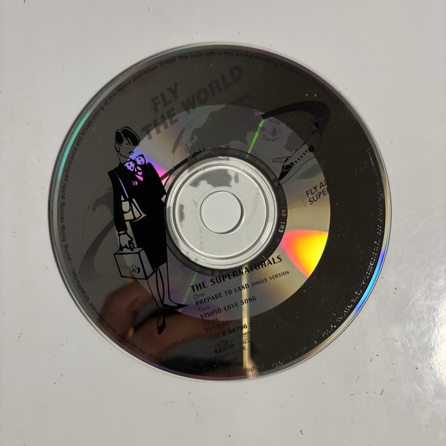 The Supernaturals – Prepare To Land (1997, CD1, CD) CDFOODS106