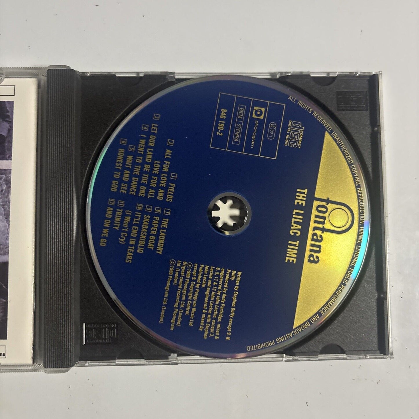 The Lilac Time – & Love For All (CD, 1990) 846 190-2