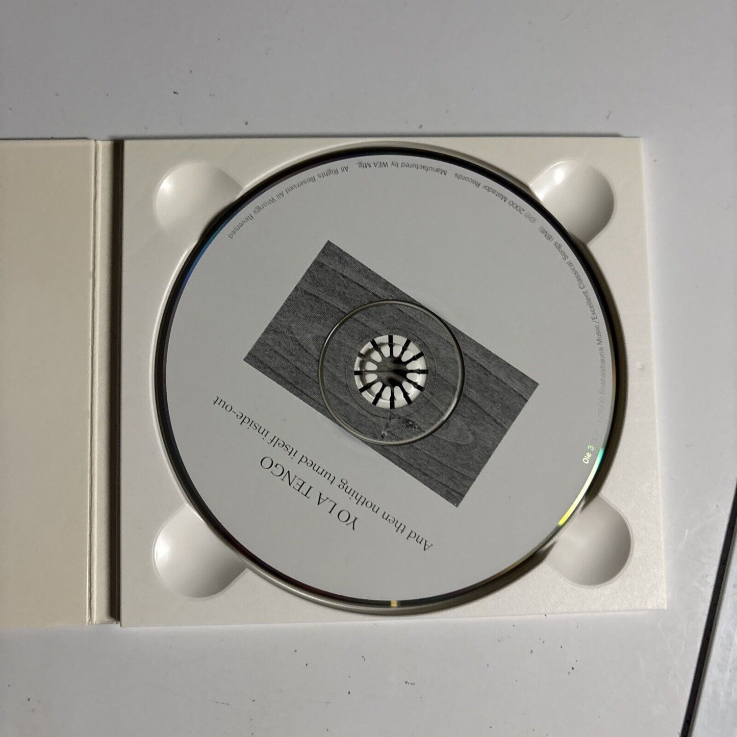 Yo La Tengo – And Then Nothing Turned Itself Inside-Out (CD, 2022) Ole 371-2