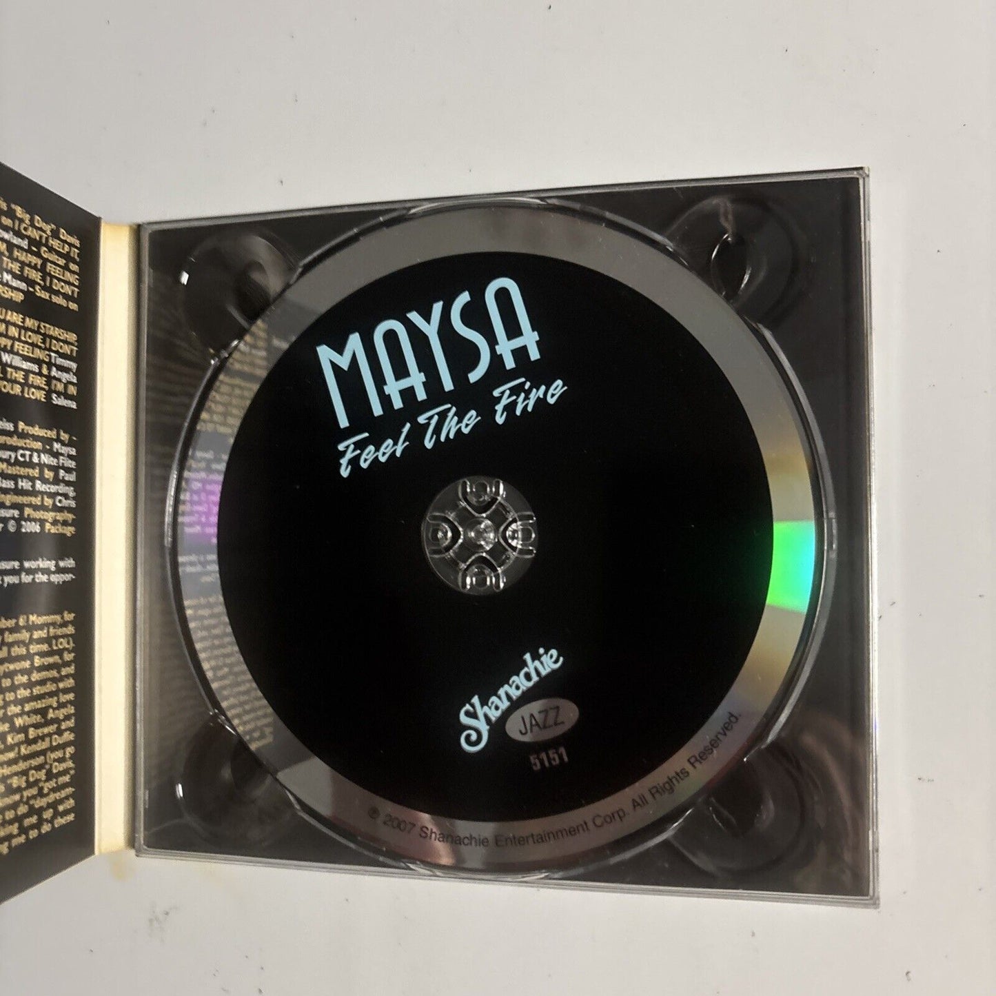 Maysa Leak – Feel The Fire (CD, 2007) 5151