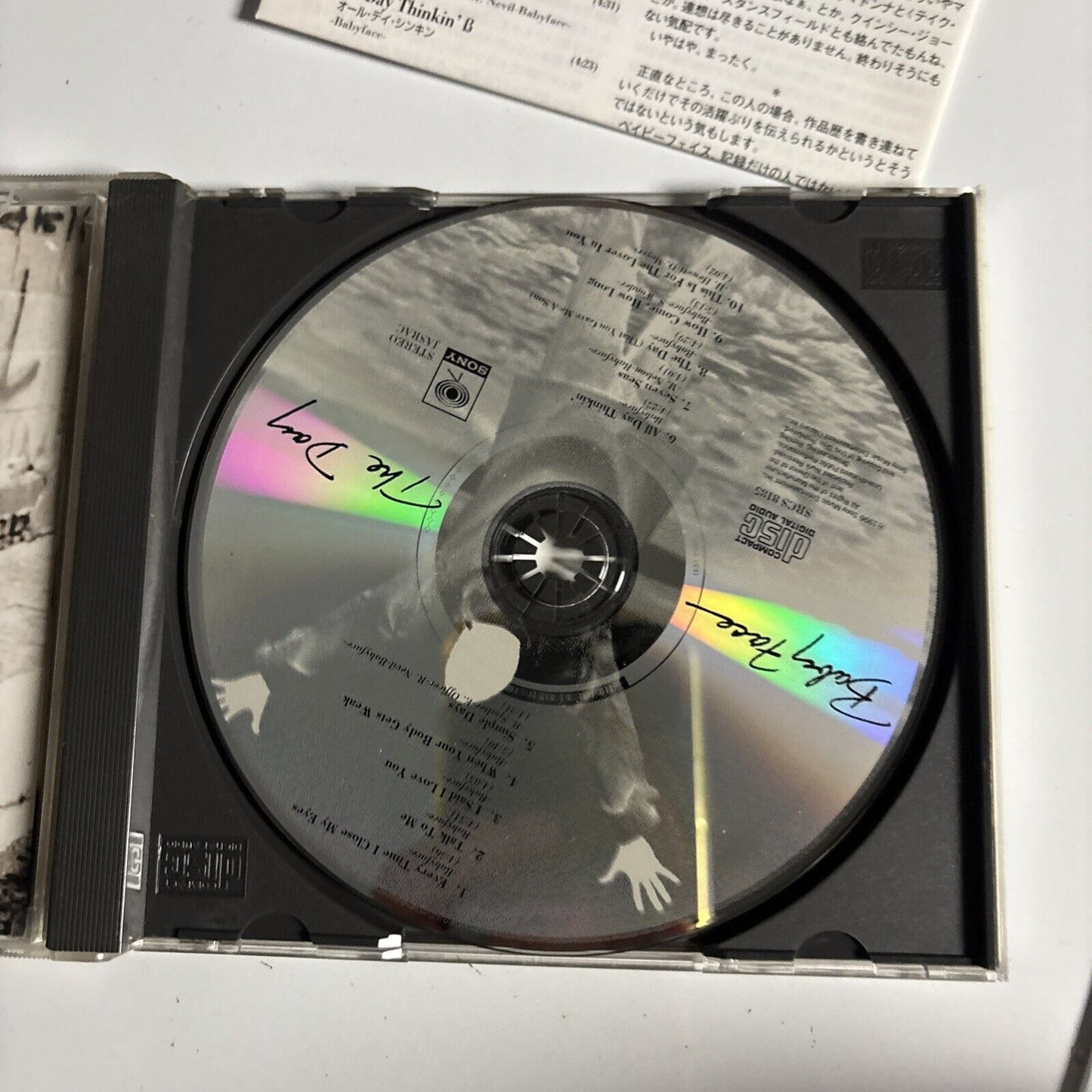 Babyface – The Day (CD, 1996) SRCS 8185 Japan