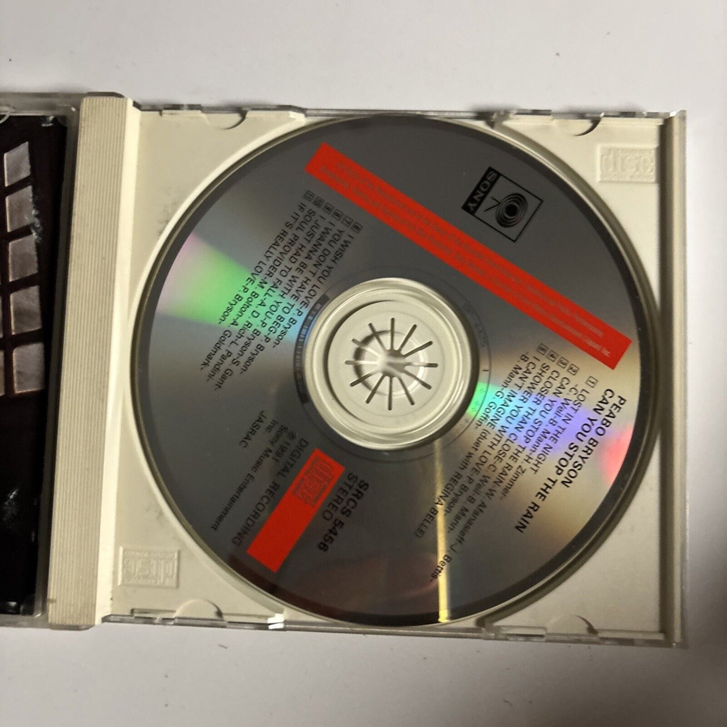 Peabo Bryson – Can You Stop The Rain (CD, 1991) srcs-5456 Japan