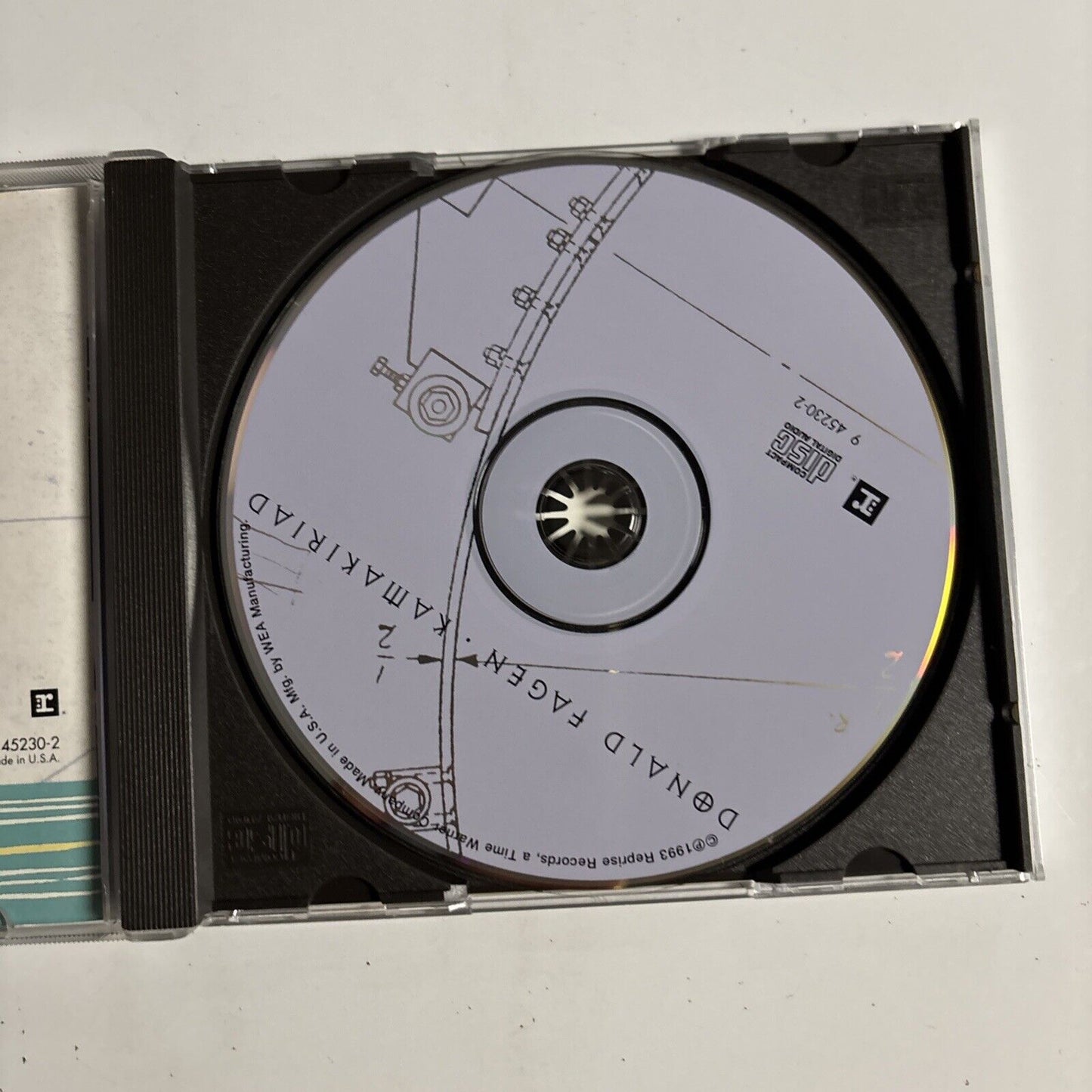 Donald Fagen – Kamakiriad (CD, 1993) 9 45230-2