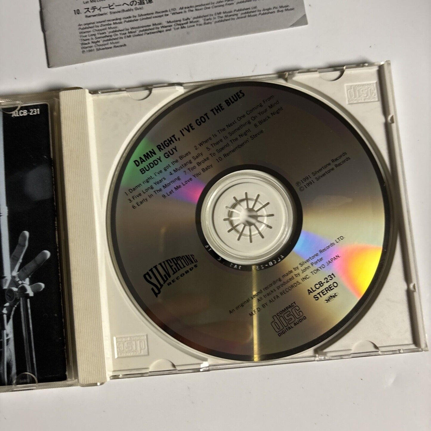 Buddy Guy – Damn Right, I've Got The Blues (CD, 1991) alcb-231 Japan