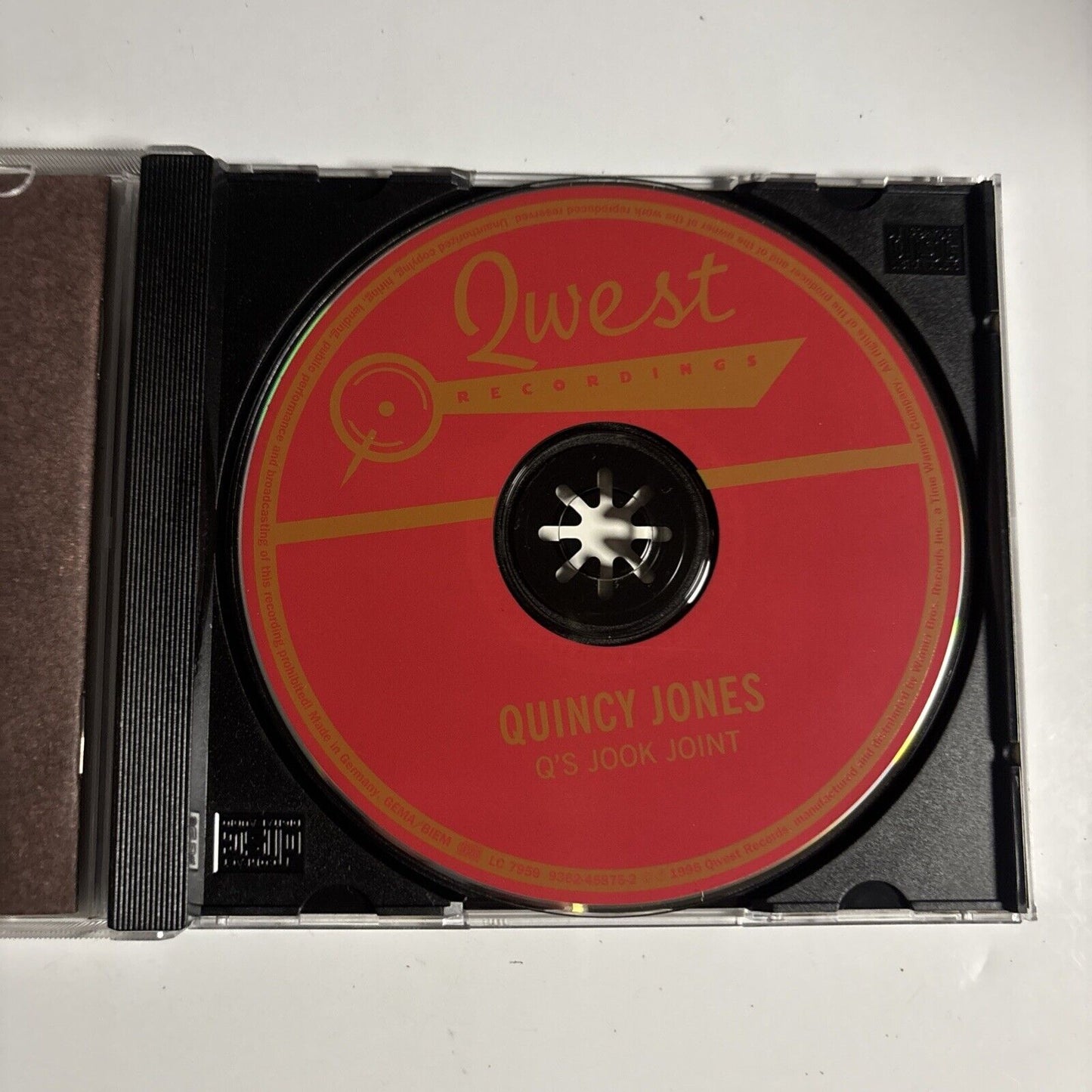Quincy Jones – Q's Jook Joint (1995, Obi, CD)